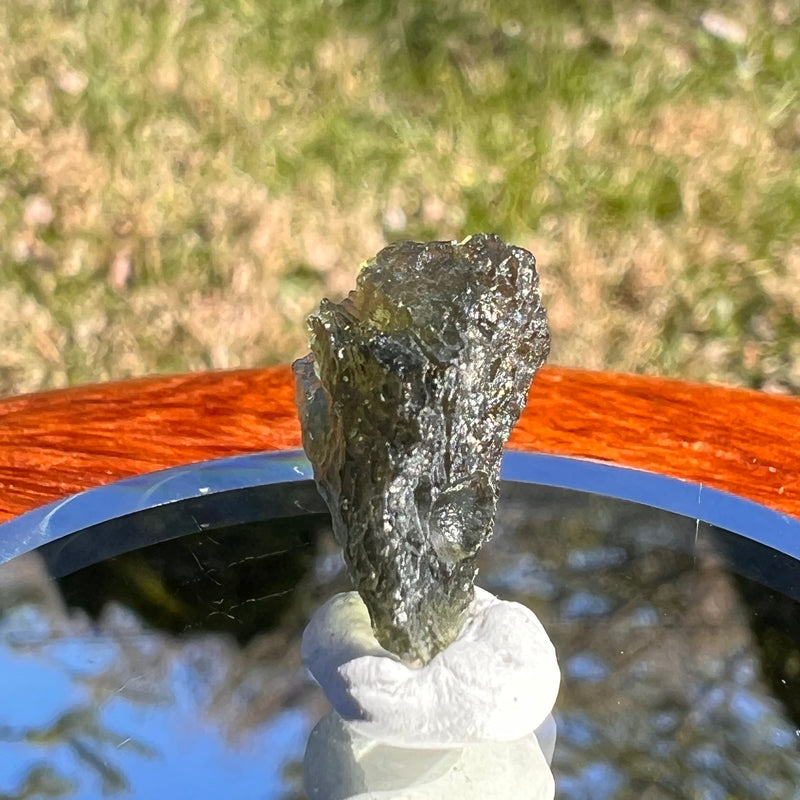 Moldavite 0.8 grams #1626-Moldavite Life