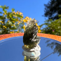 Moldavite 0.9 grams #1589-Moldavite Life