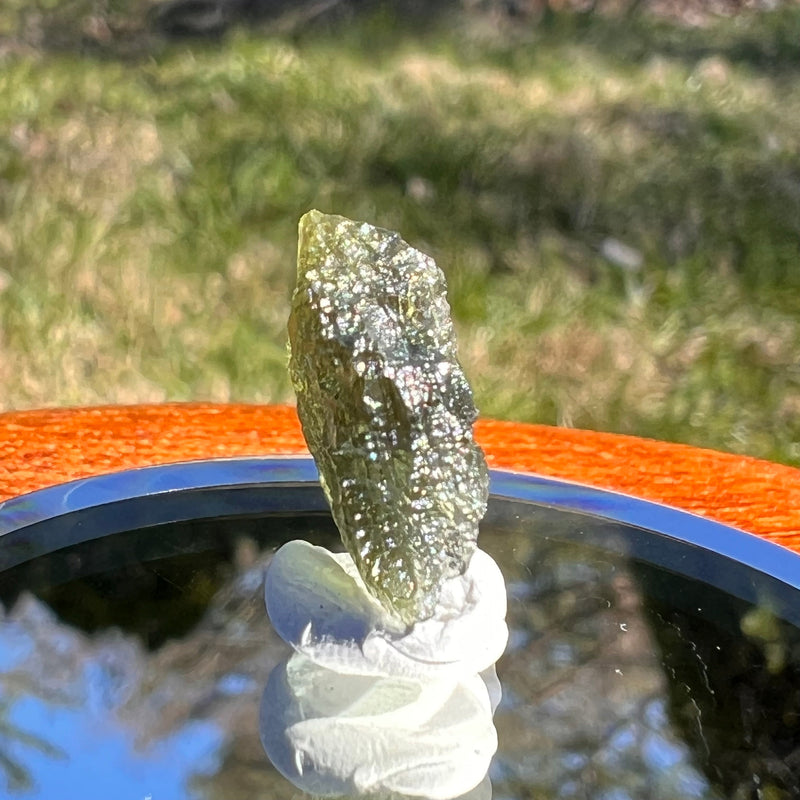 Moldavite 0.9 grams #1617-Moldavite Life