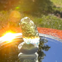 Moldavite 0.9 grams #1620-Moldavite Life