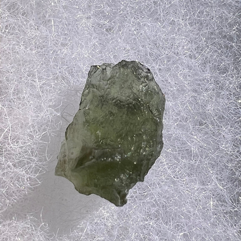 Moldavite 0.9 grams #1639-Moldavite Life