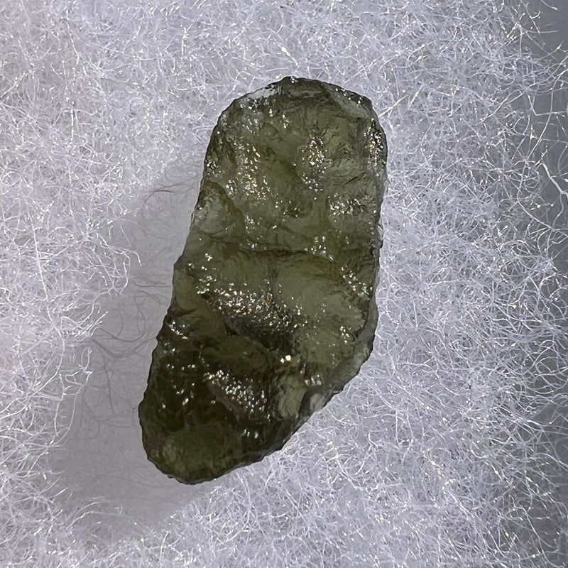 Moldavite 0.9 grams #1641-Moldavite Life