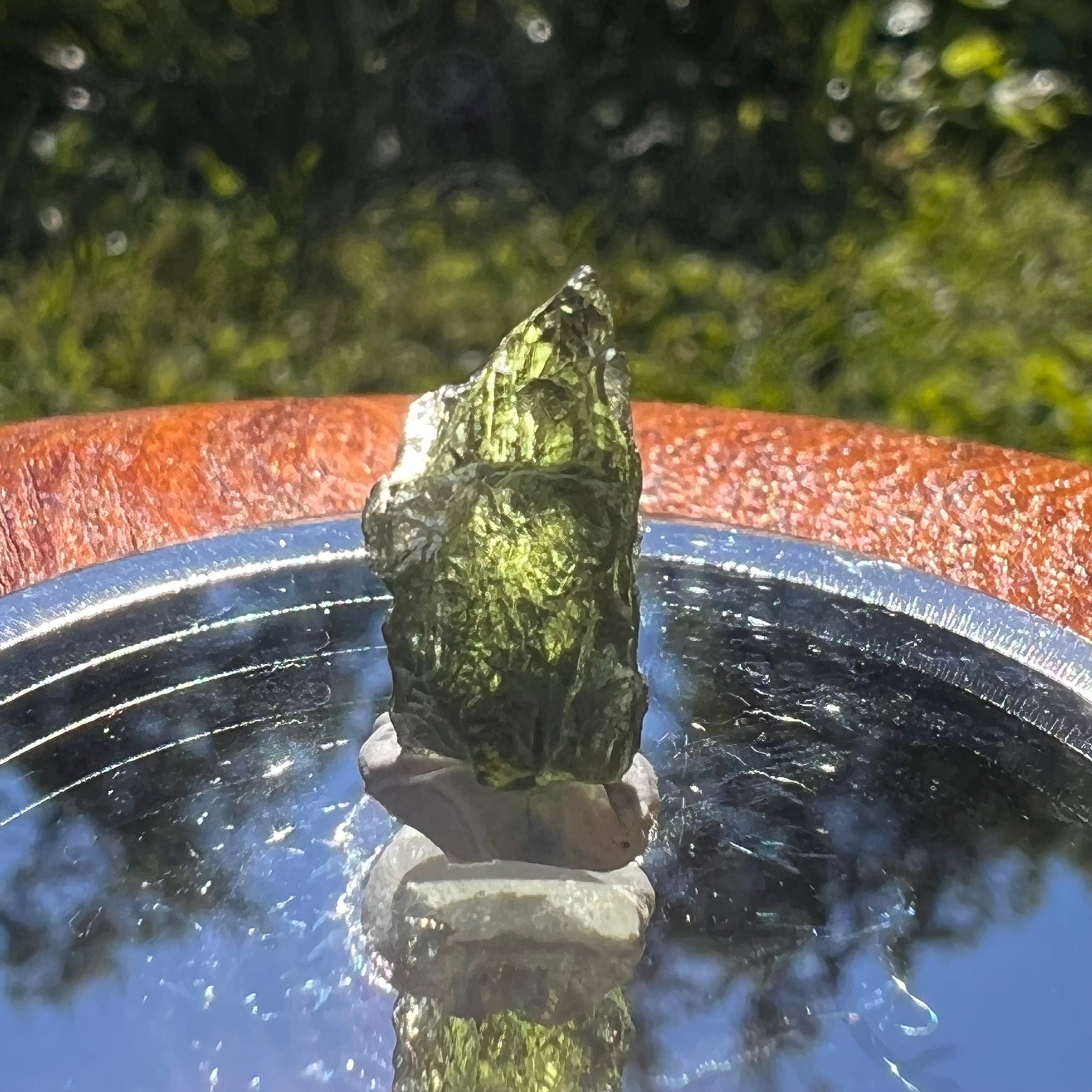 Moldavite 1 gram #1463-Moldavite Life