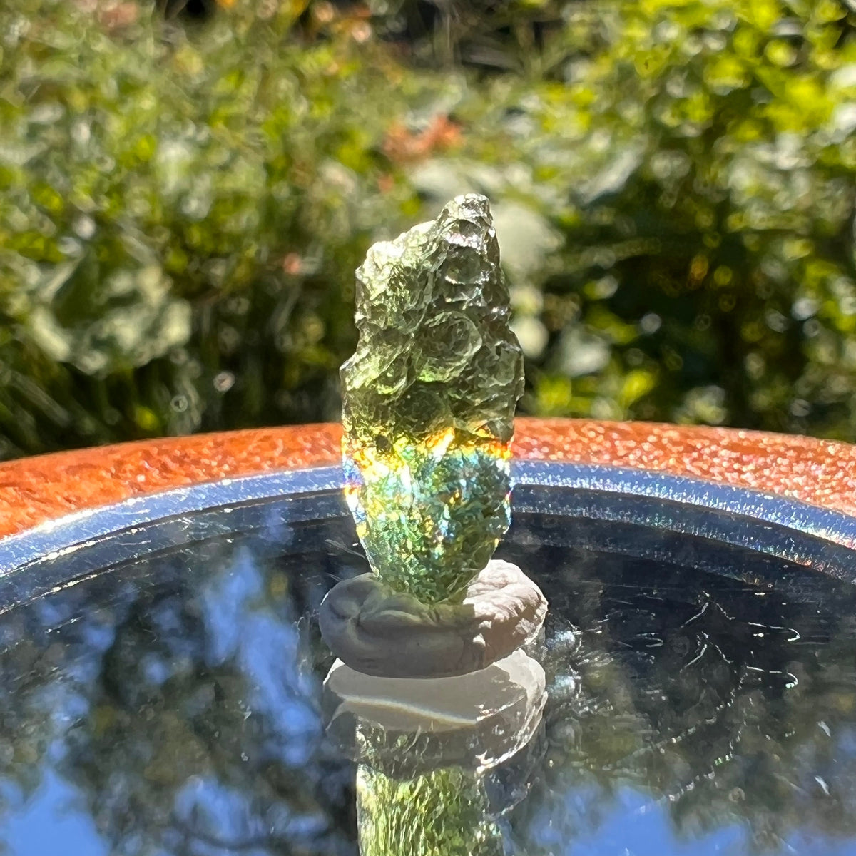 Moldavite 1 gram #1551-Moldavite Life