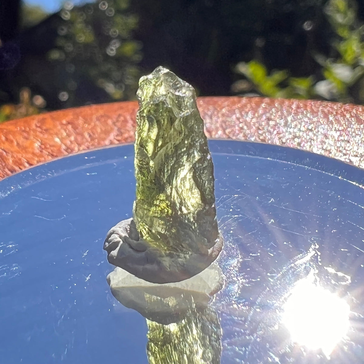 Moldavite 1 gram #1563-Moldavite Life