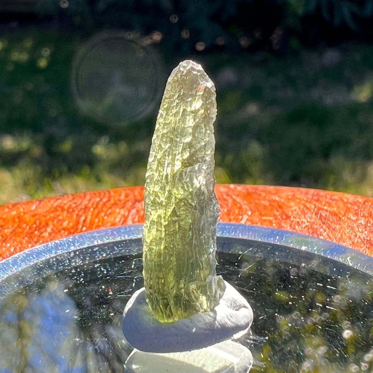 Moldavite 1 gram #1645-Moldavite Life