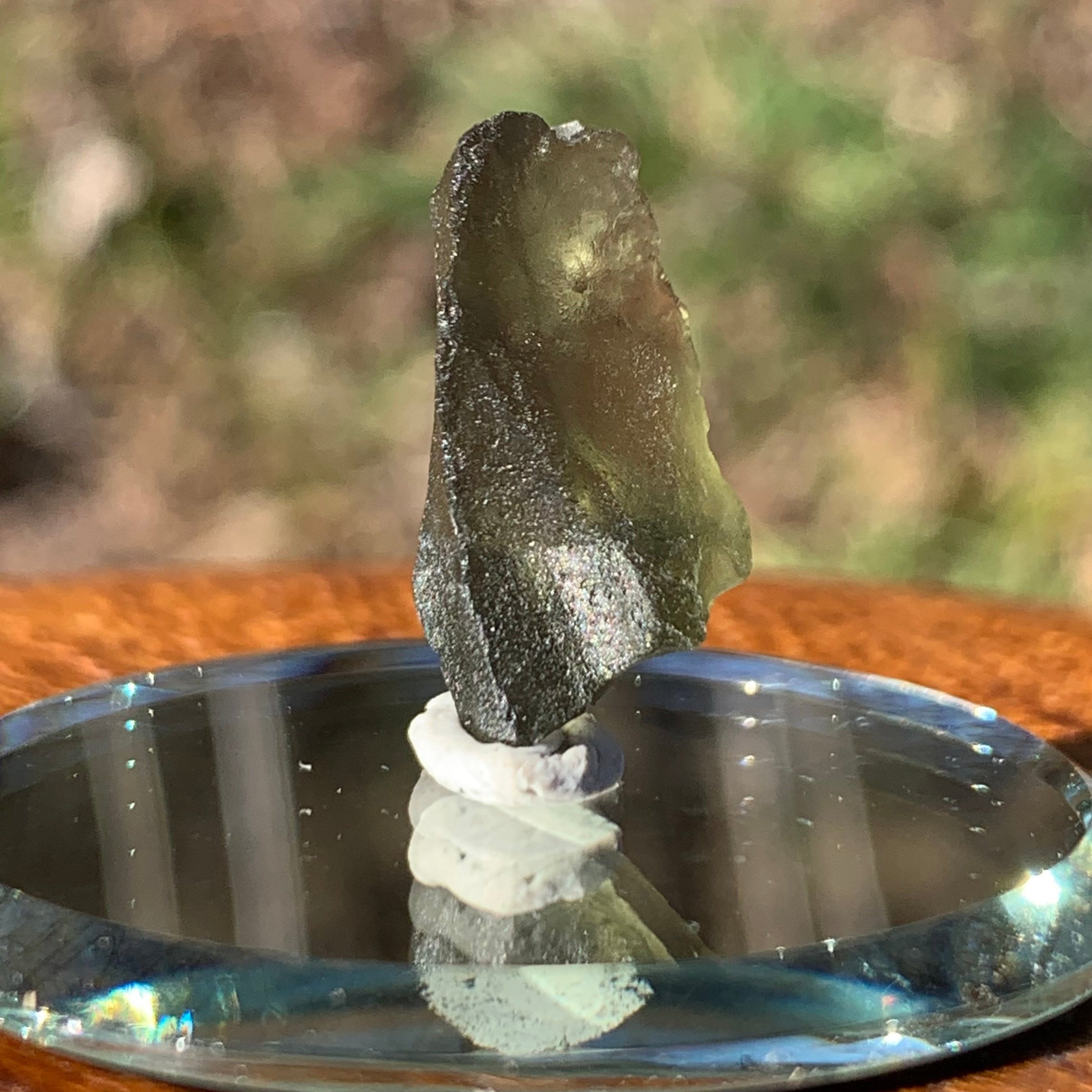 Moldavite 1.36 grams M1369-Moldavite Life