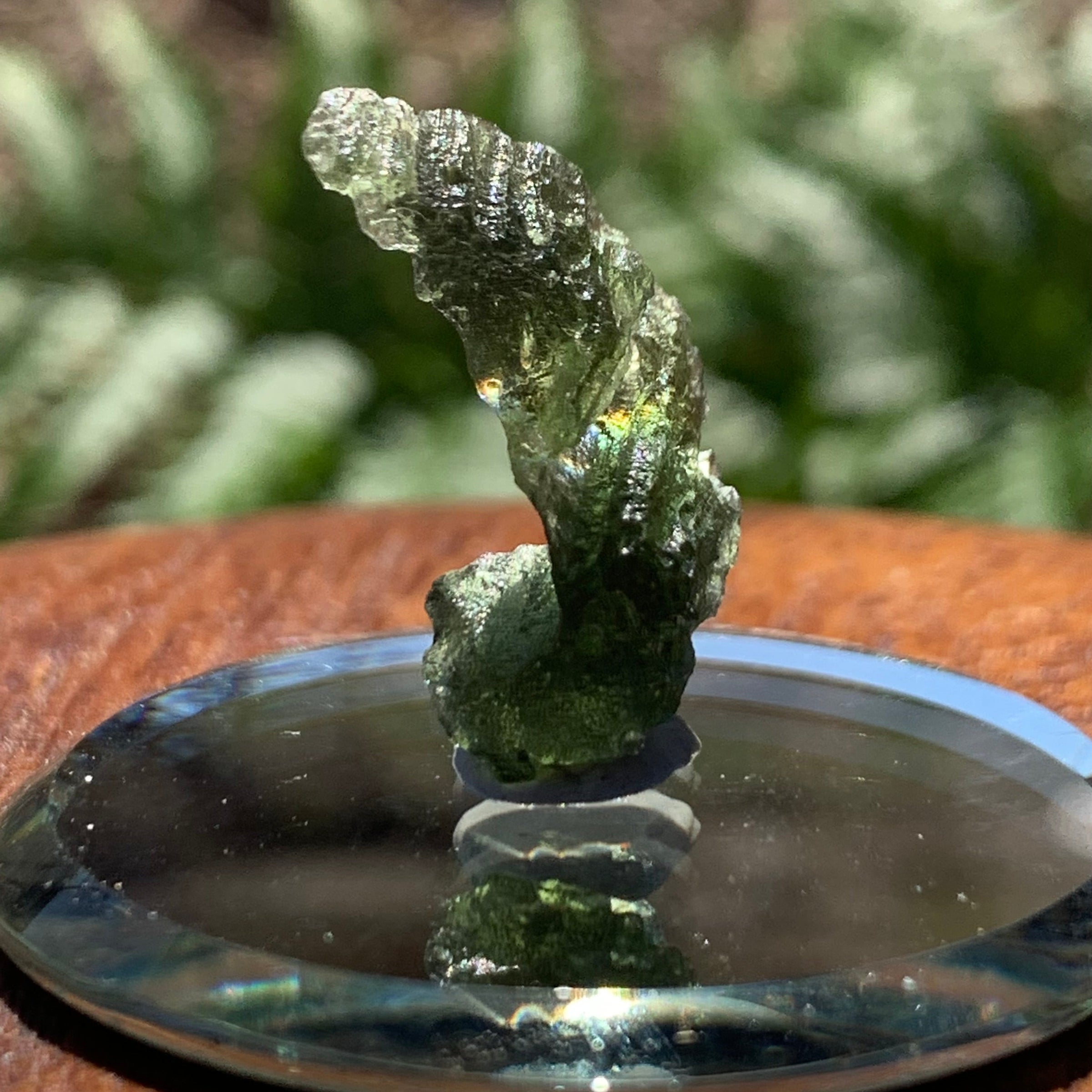 Moldavite 1.45 grams M1372-2-Moldavite Life