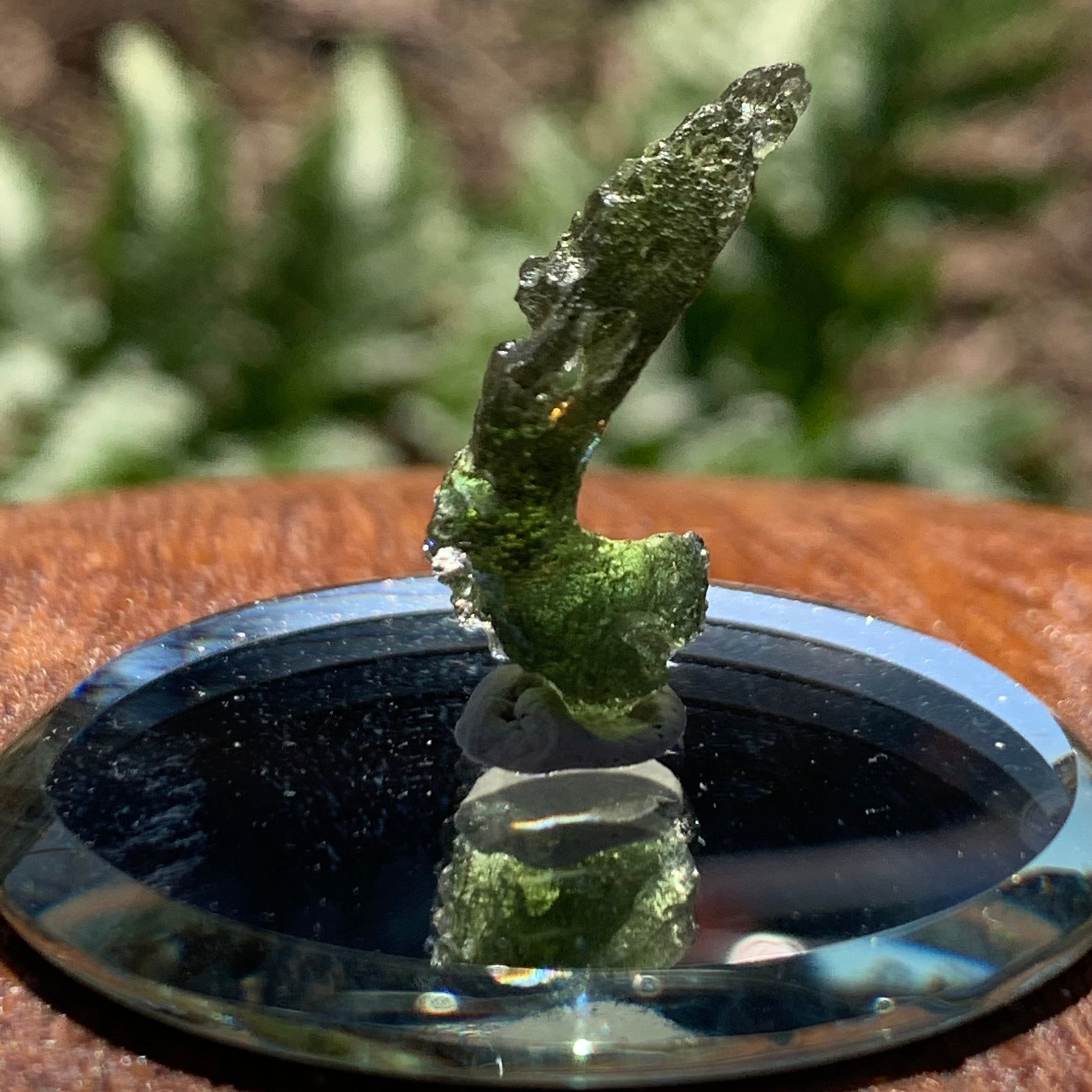 Moldavite 1.45 grams M1372-2-Moldavite Life