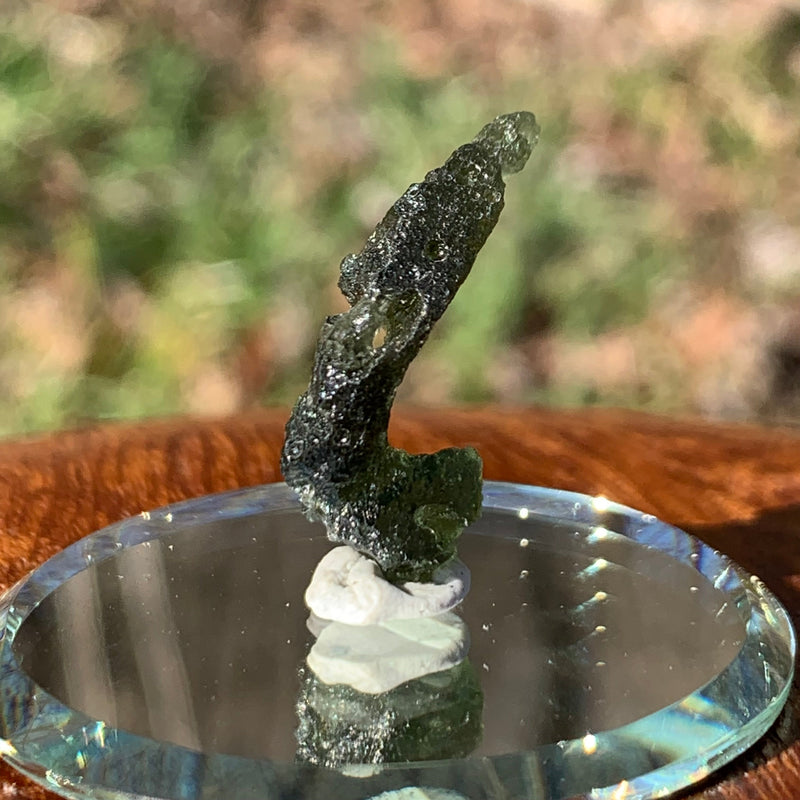 Moldavite 1.45 grams M1372-2-Moldavite Life