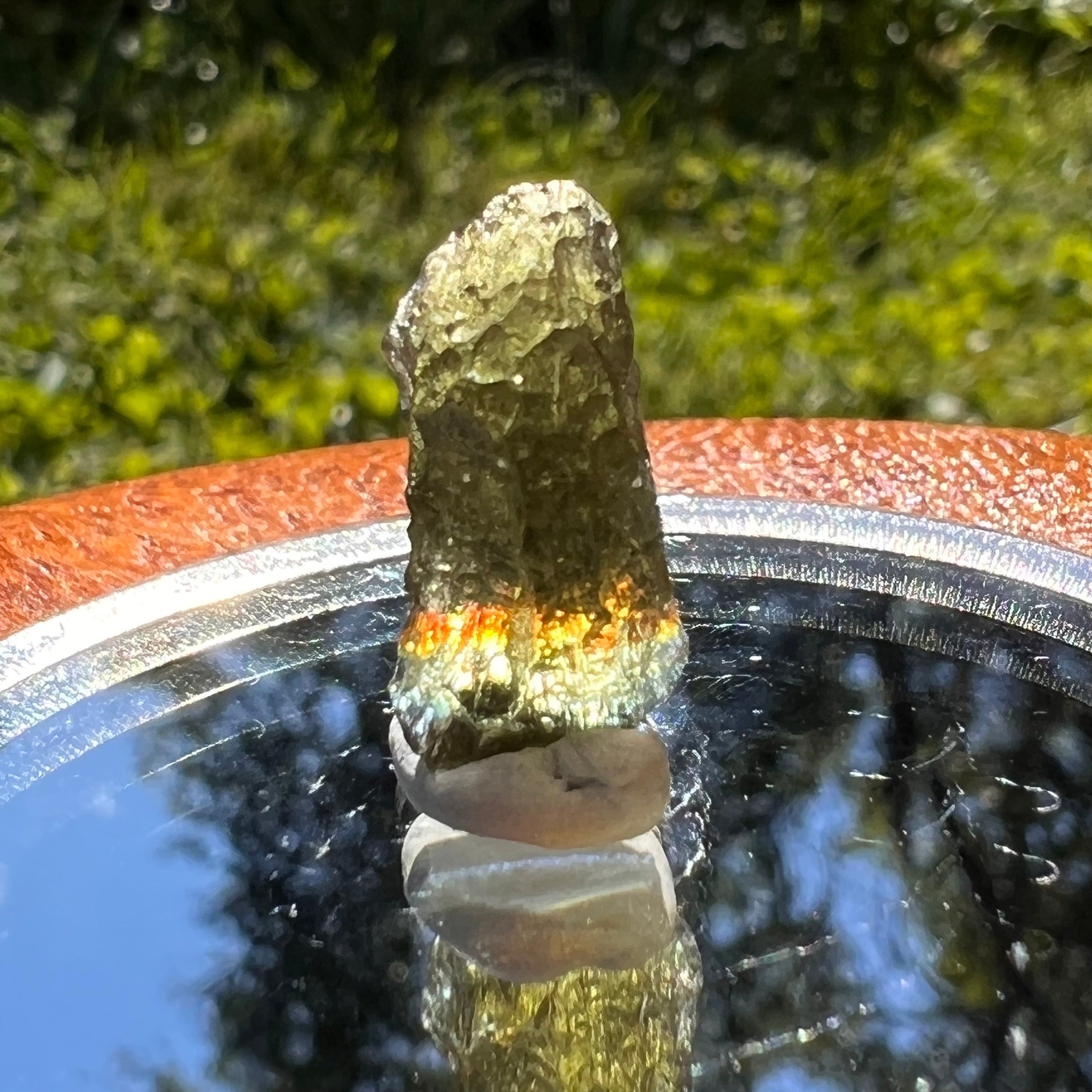 Moldavite 1.1 grams #1458-Moldavite Life