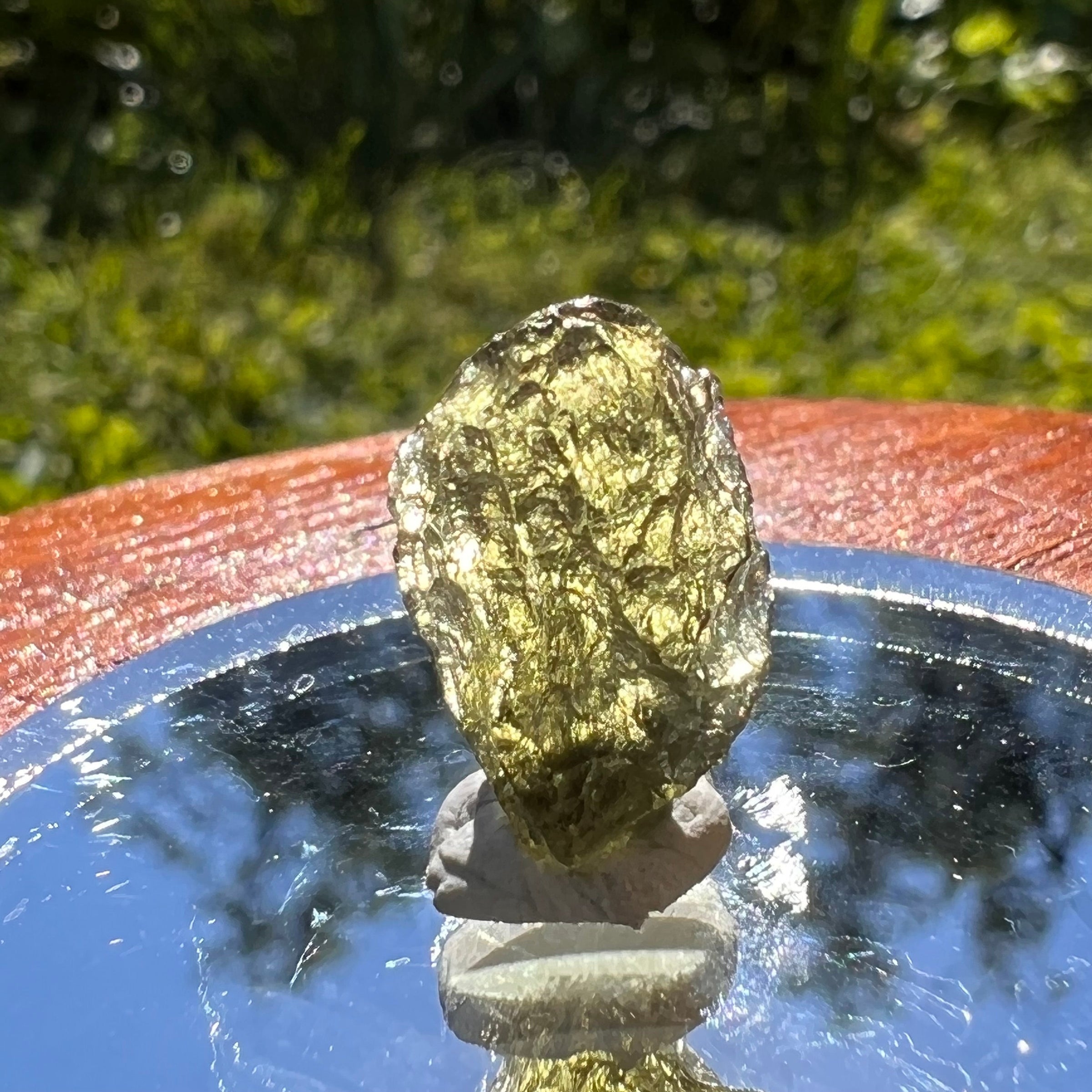 Moldavite 1.1 grams #1458-Moldavite Life