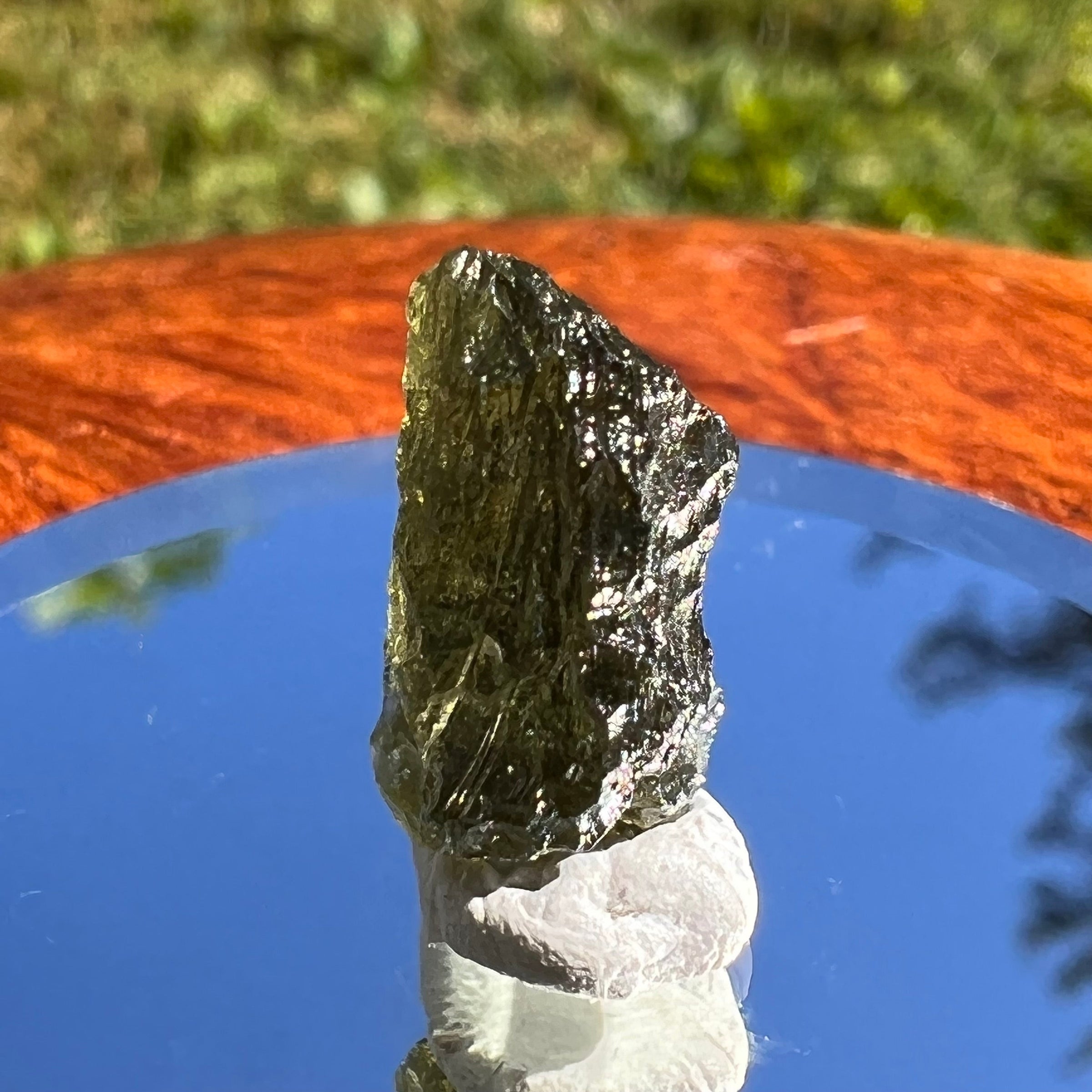 Moldavite 1.1 grams #1458-Moldavite Life