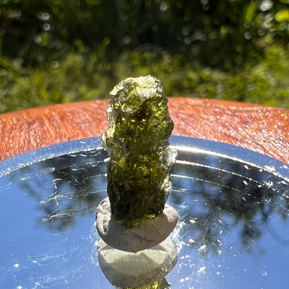 Moldavite 1.1 grams #1460-Moldavite Life