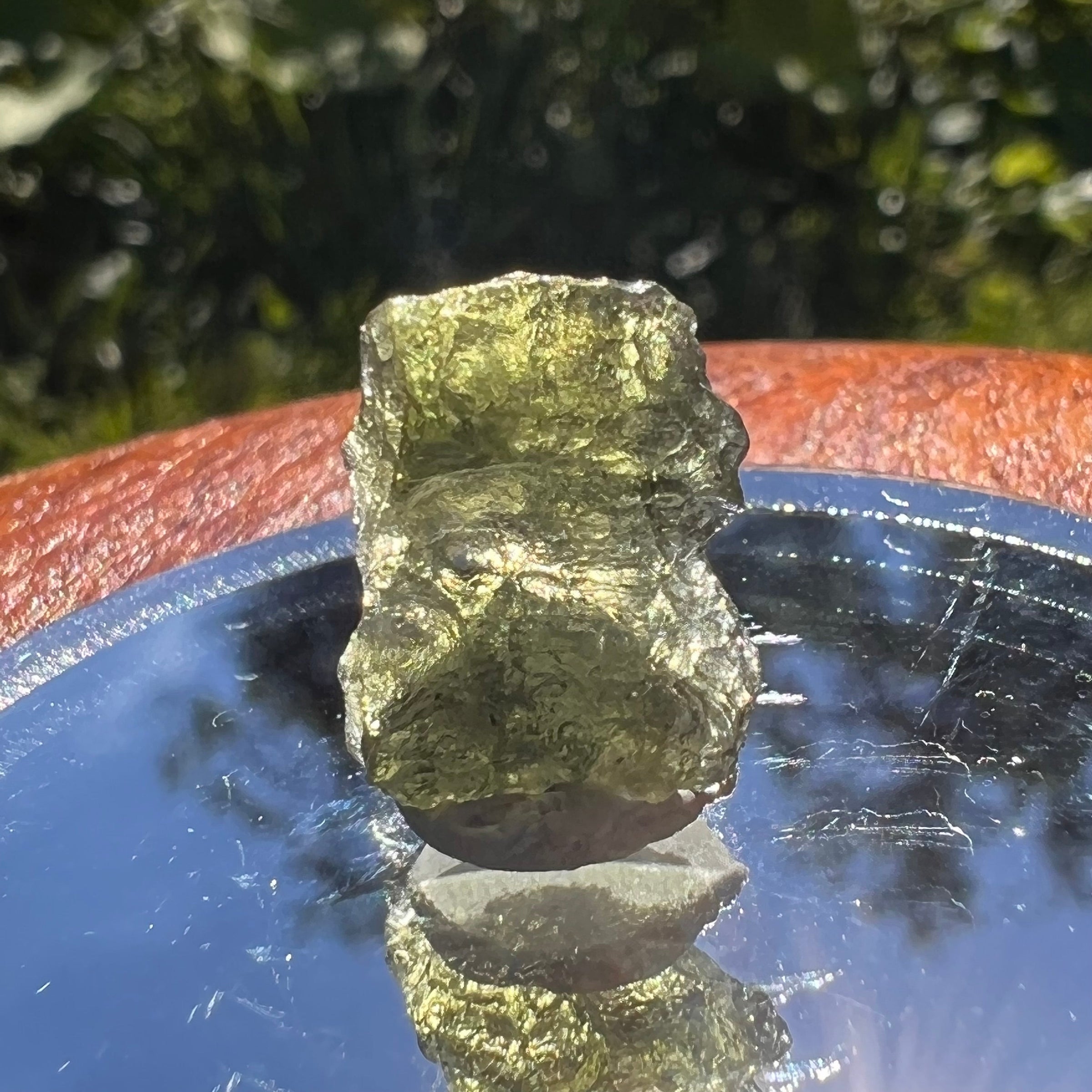 Moldavite 1.1 grams #1471-Moldavite Life