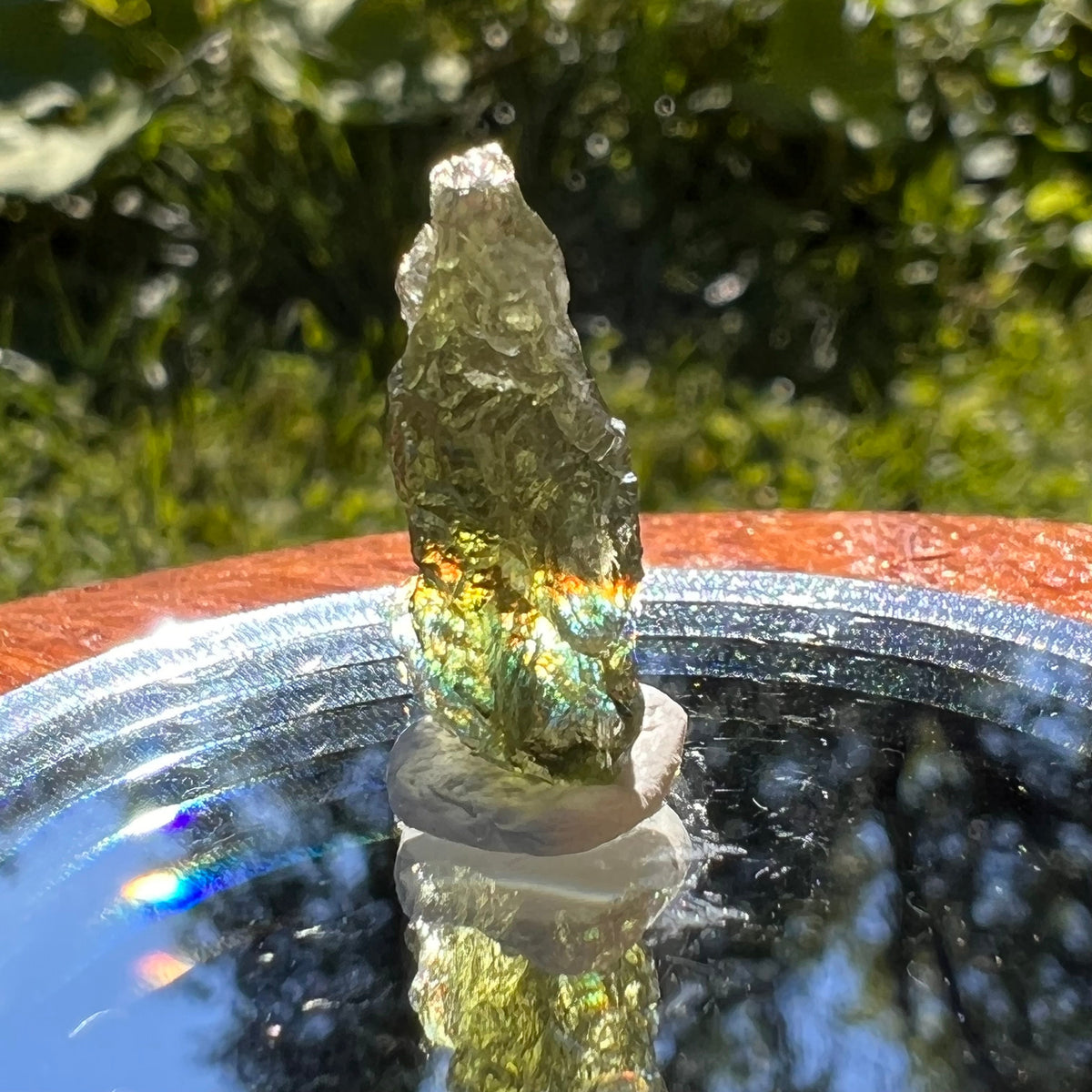 Moldavite 1.1 grams #1475-Moldavite Life