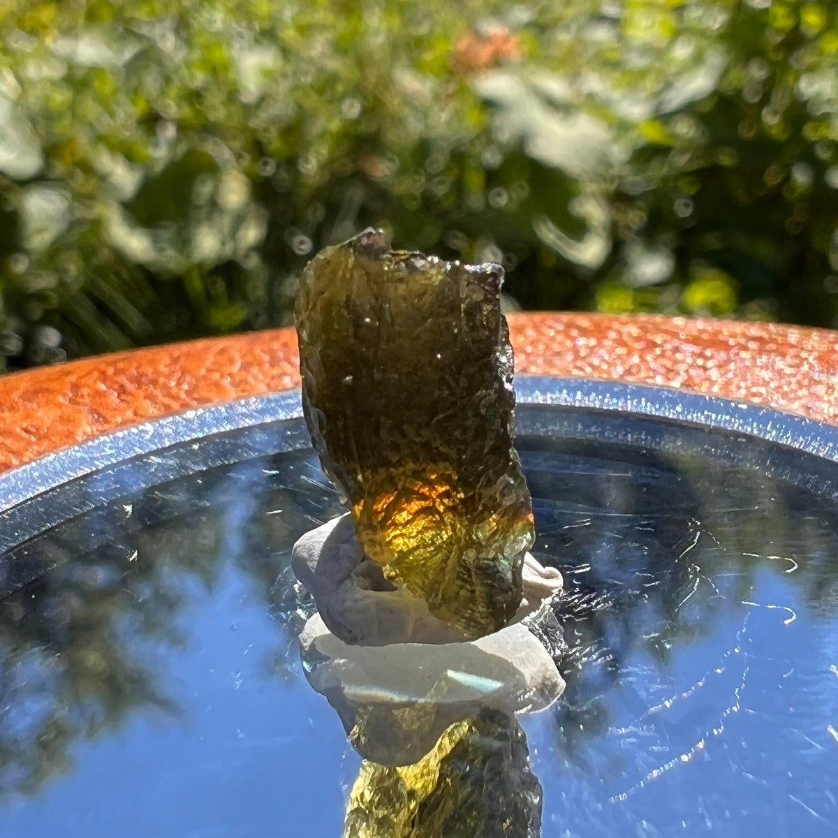 Moldavite 1.1 grams #1521-Moldavite Life