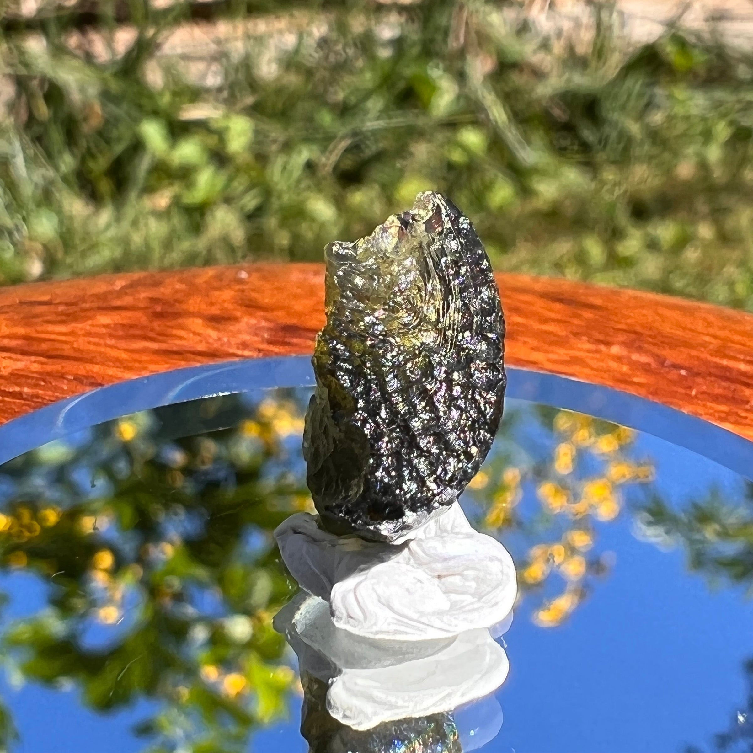 Moldavite 1.1 grams #1521-Moldavite Life
