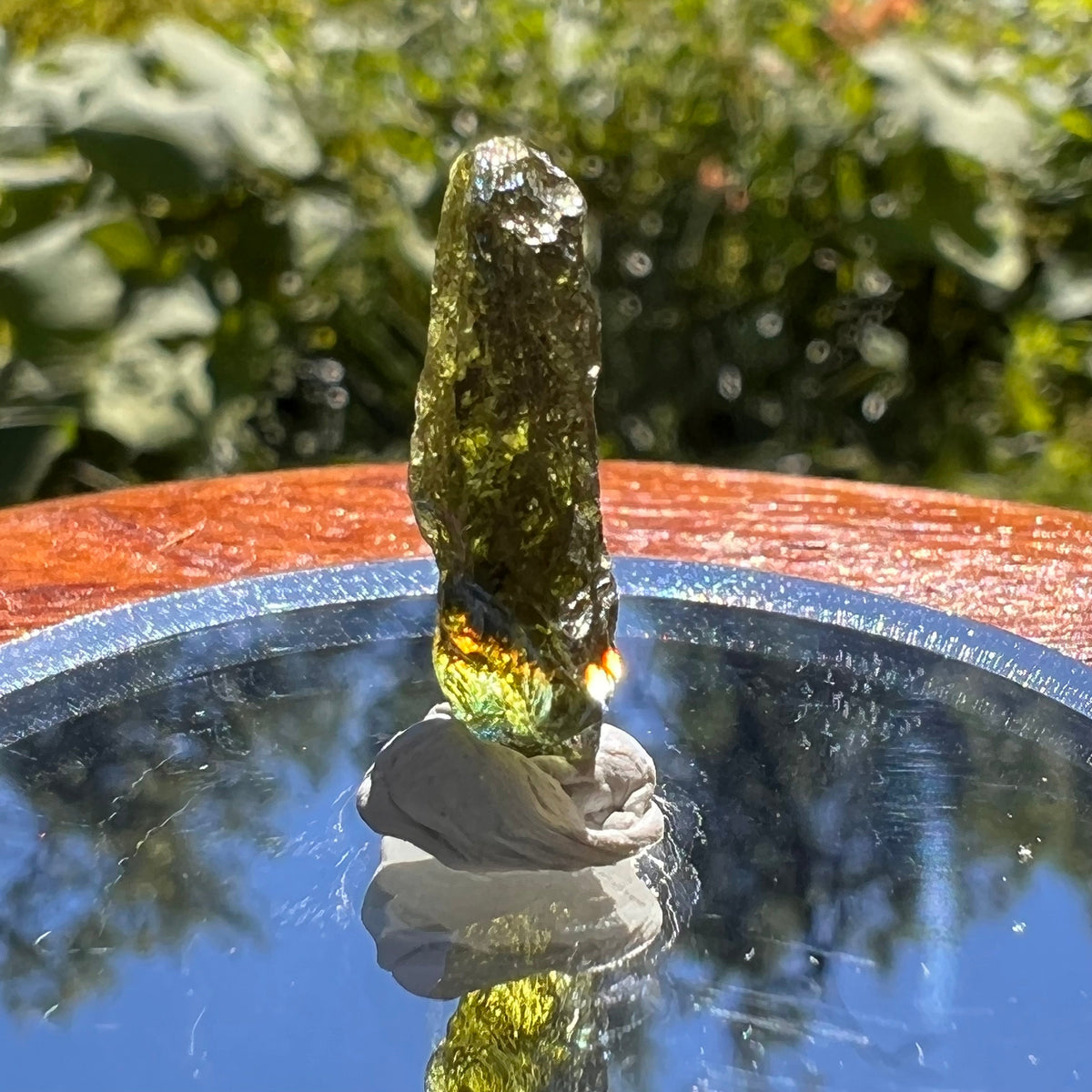 Moldavite 1.1 grams #1523-Moldavite Life