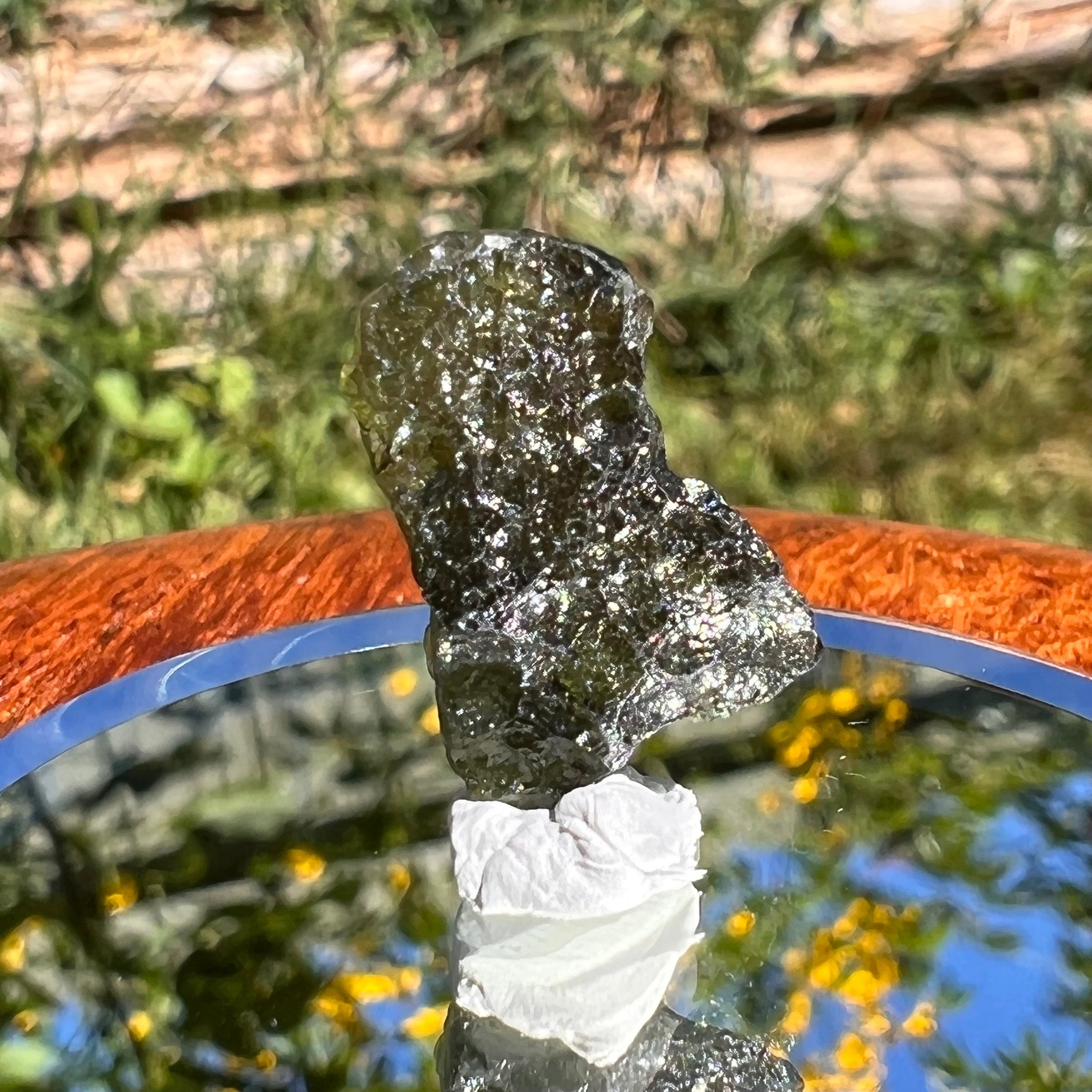 Moldavite 1.1 grams #1523-Moldavite Life