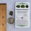 Moldavite 1.1 grams #1547-Moldavite Life