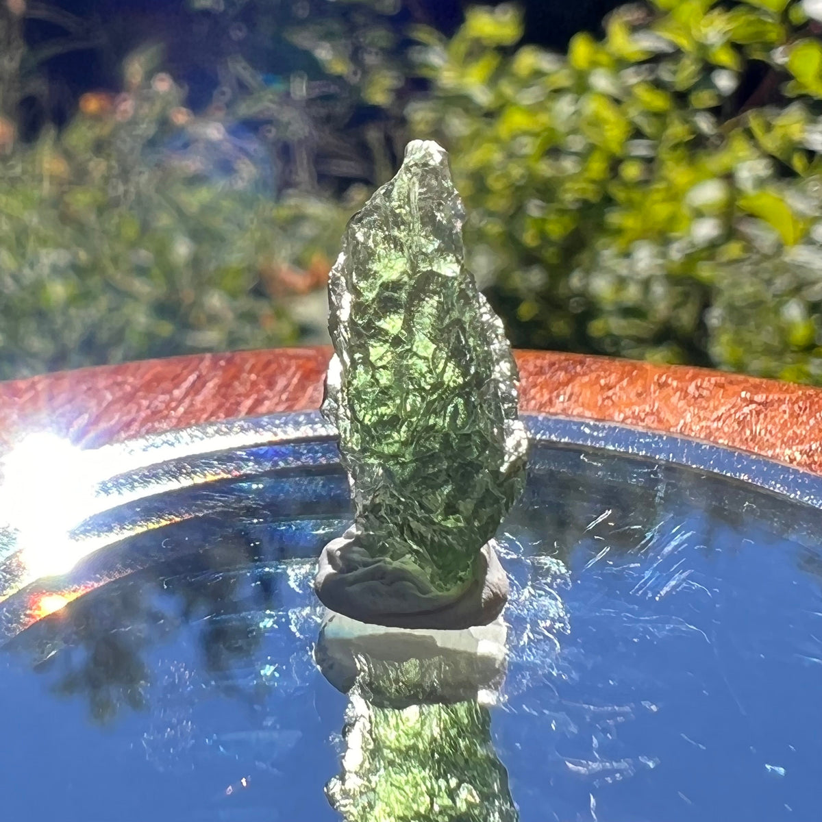 Moldavite 1.1 grams #1559-Moldavite Life