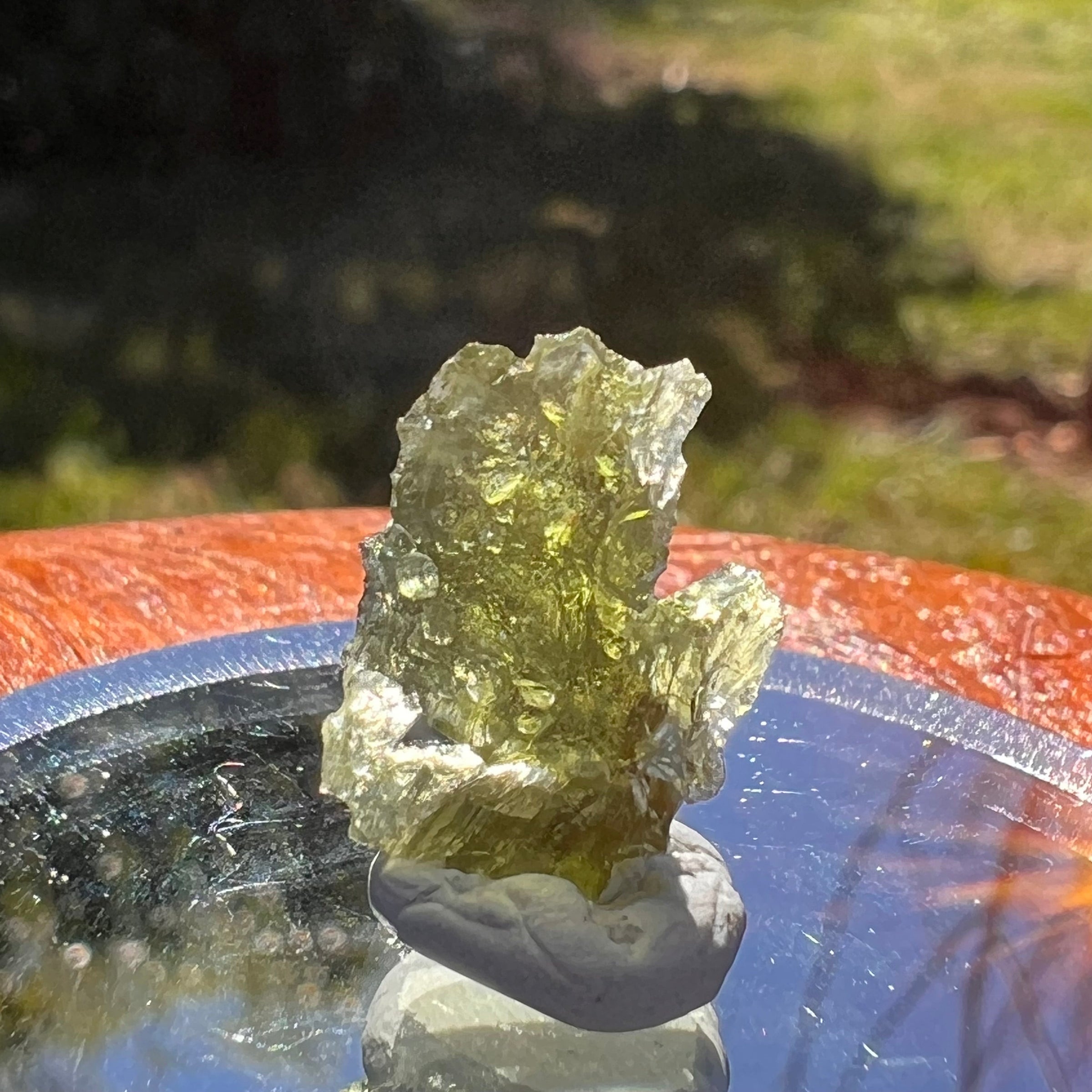 Moldavite 1.1 grams #1625-Moldavite Life