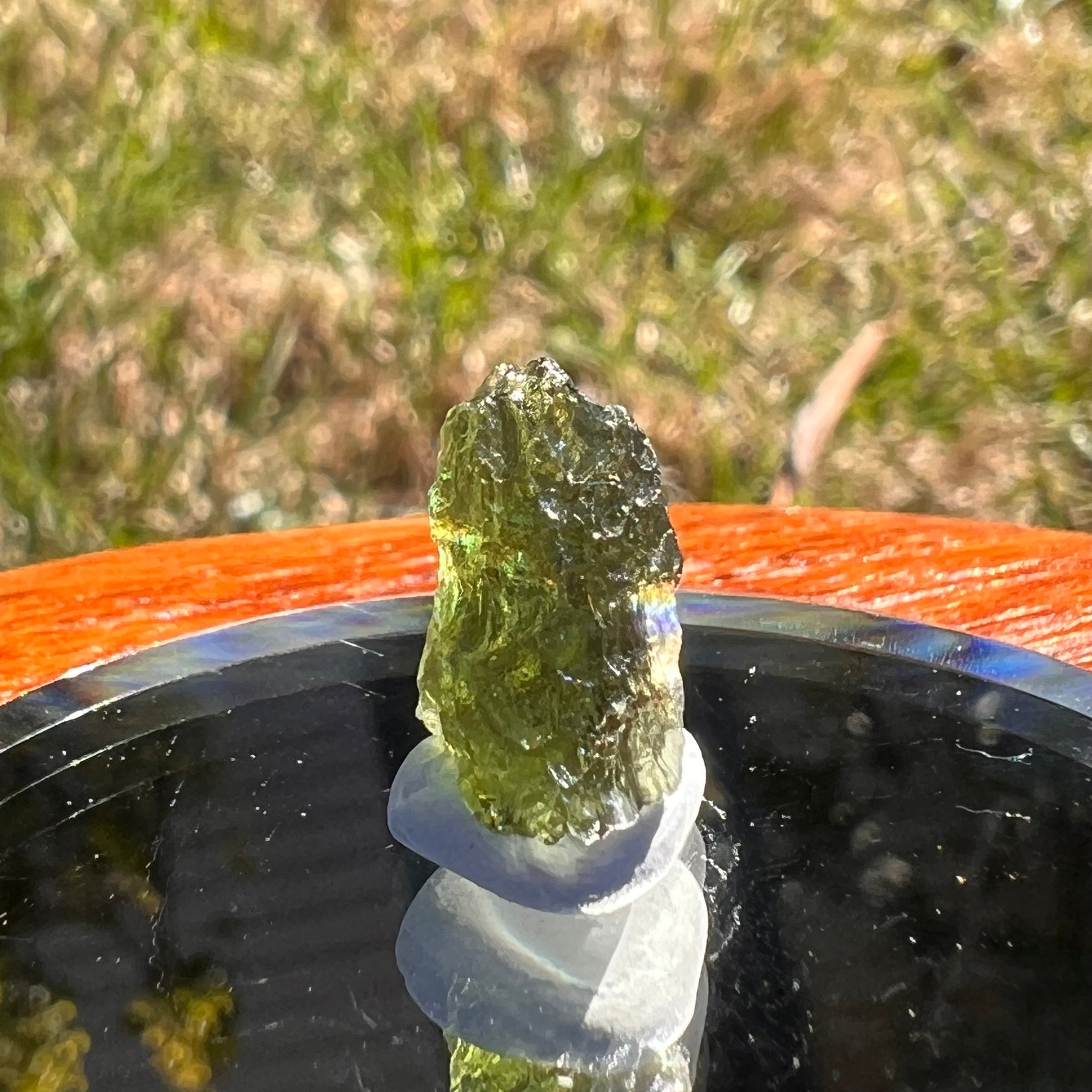 Moldavite 1.1 grams #1637-Moldavite Life