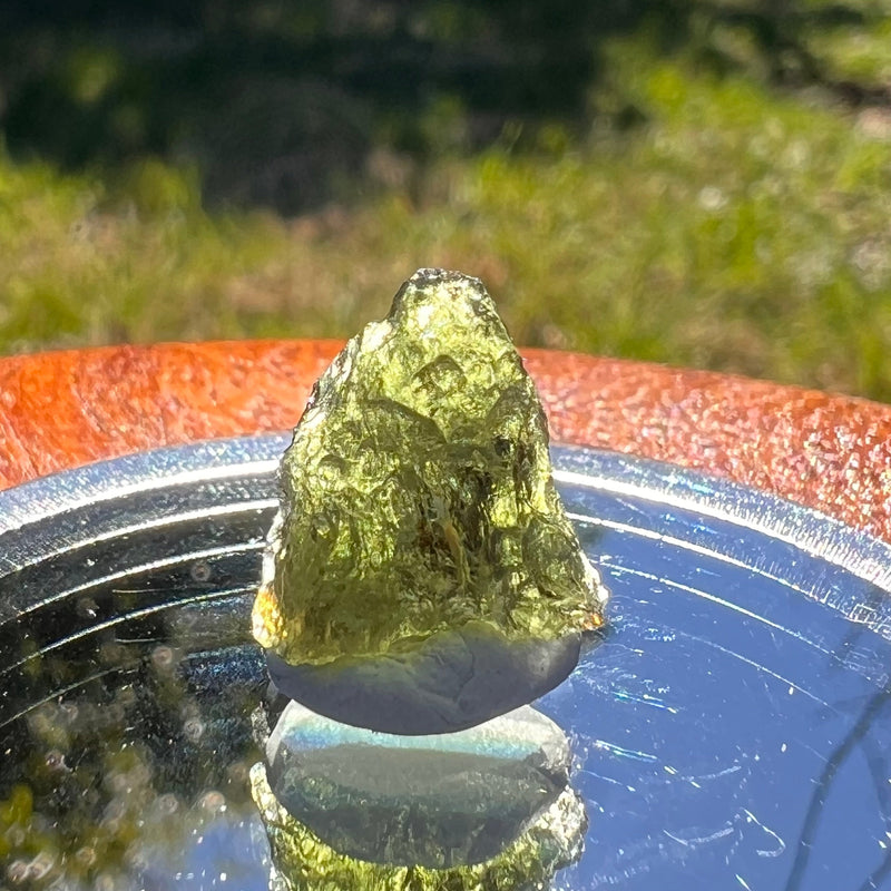 Moldavite 1.1 grams #1637-Moldavite Life