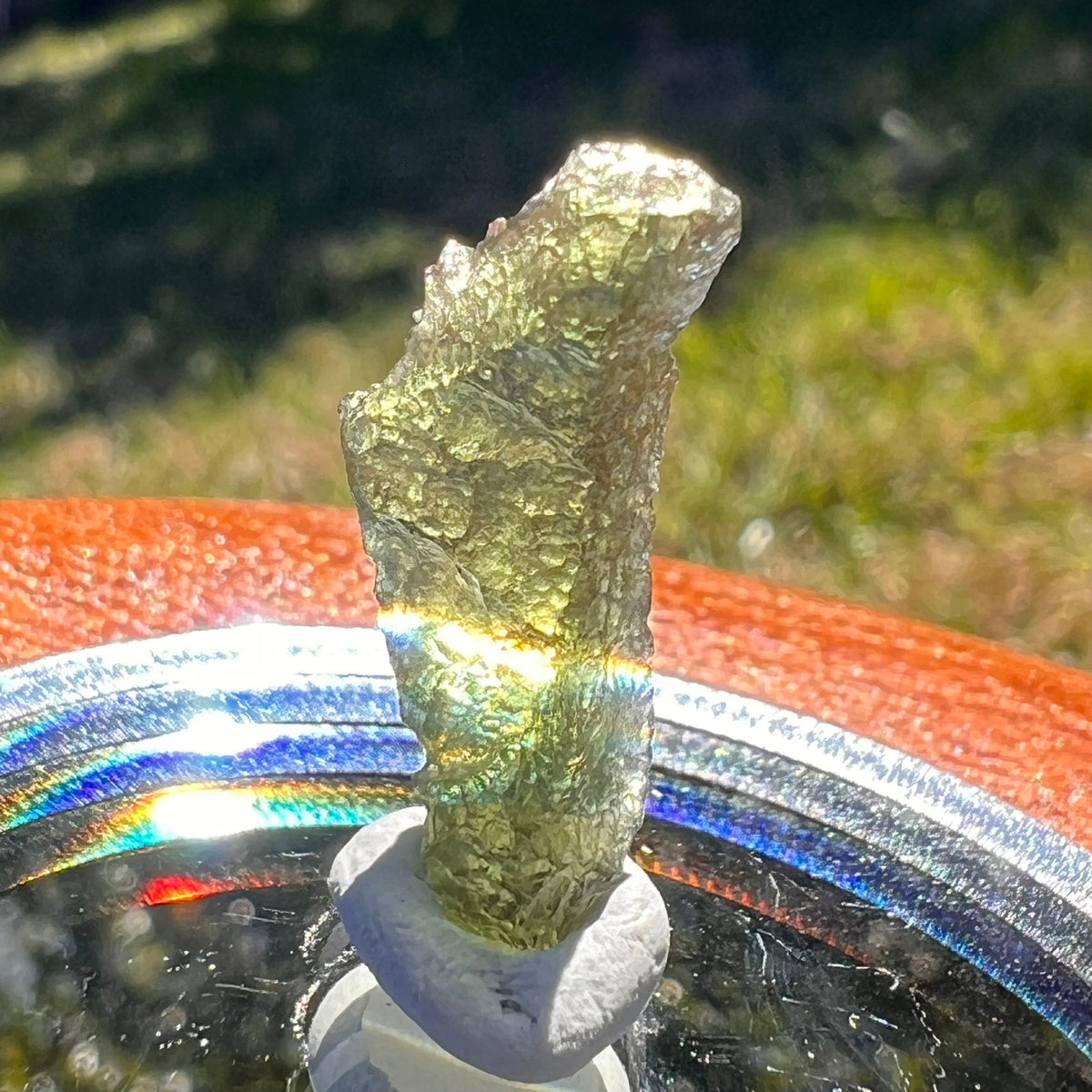 Moldavite 1.1 grams #1644-Moldavite Life