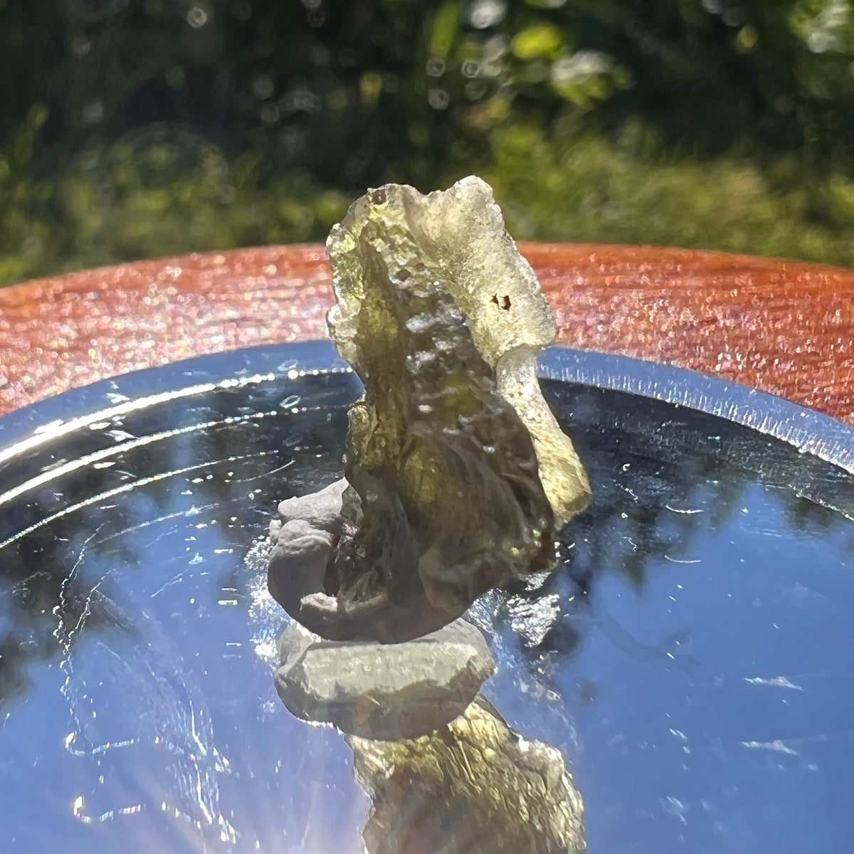 Moldavite 1.2 grams #1461-Moldavite Life