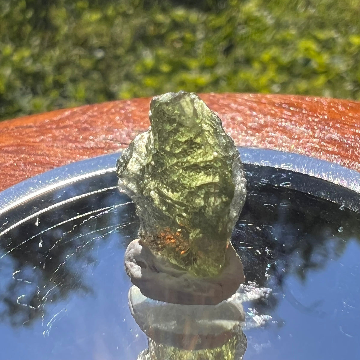 Moldavite 1.2 grams #1464-Moldavite Life