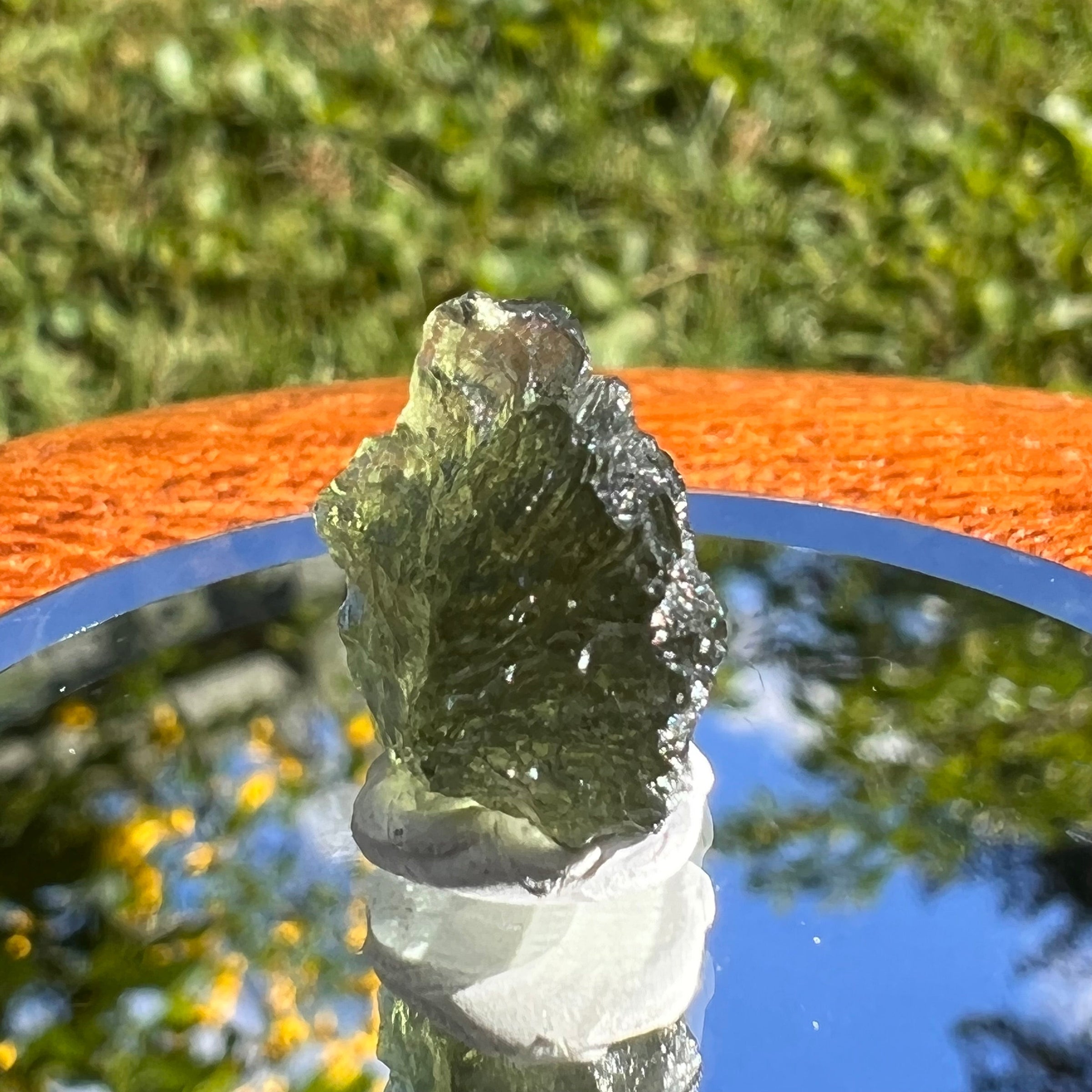 Moldavite 1.2 grams #1464-Moldavite Life