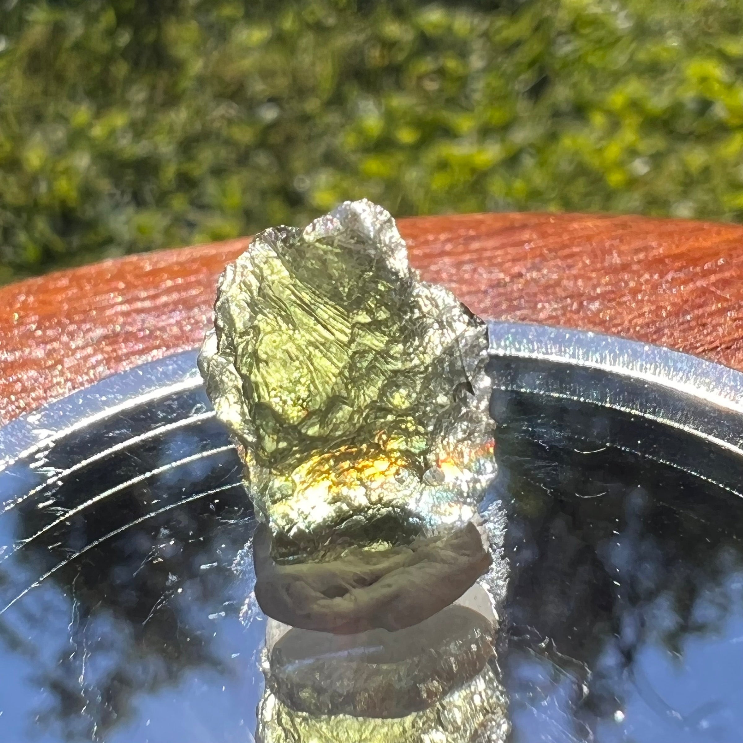 Moldavite 1.2 grams #1464-Moldavite Life