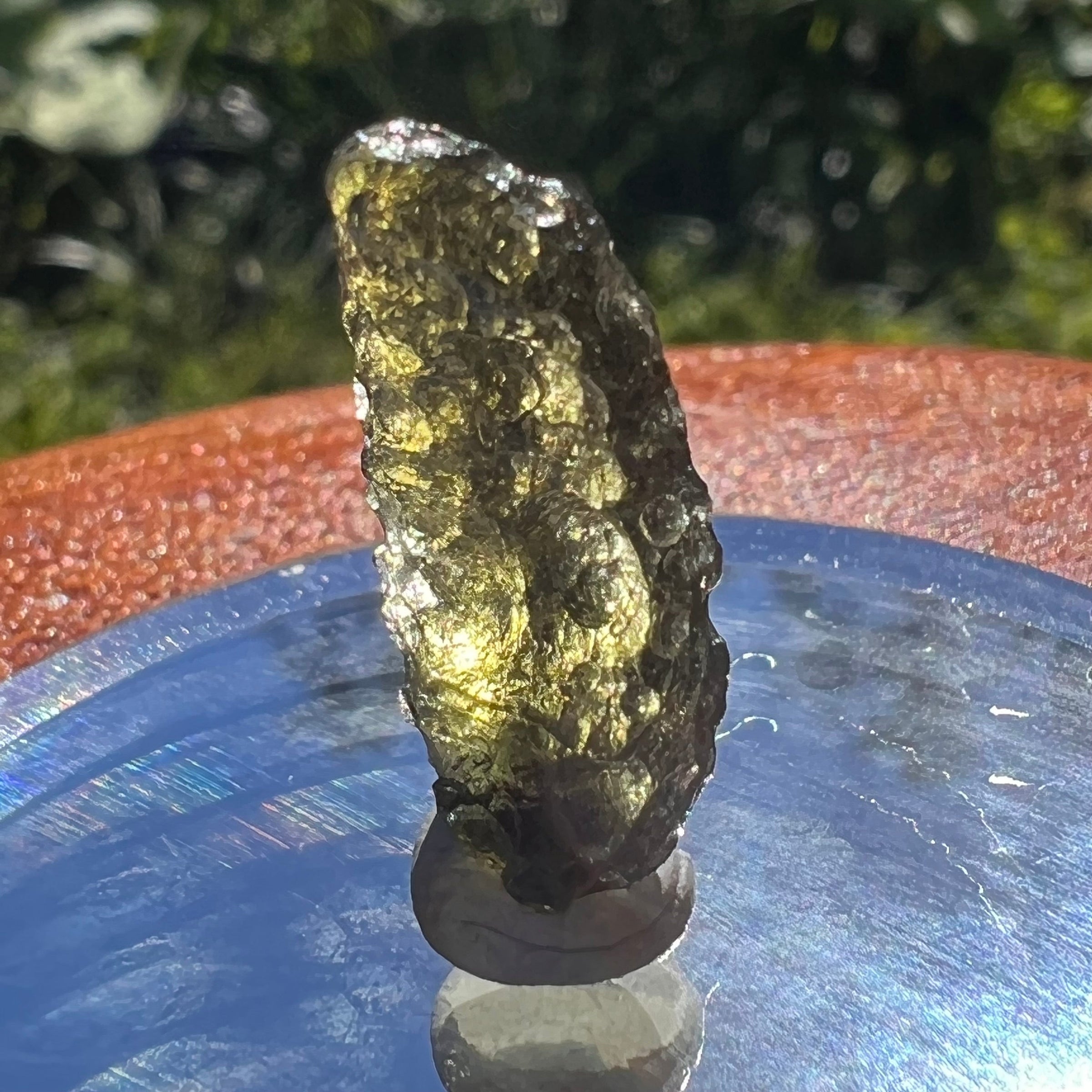 Moldavite 1.2 grams #1476-Moldavite Life