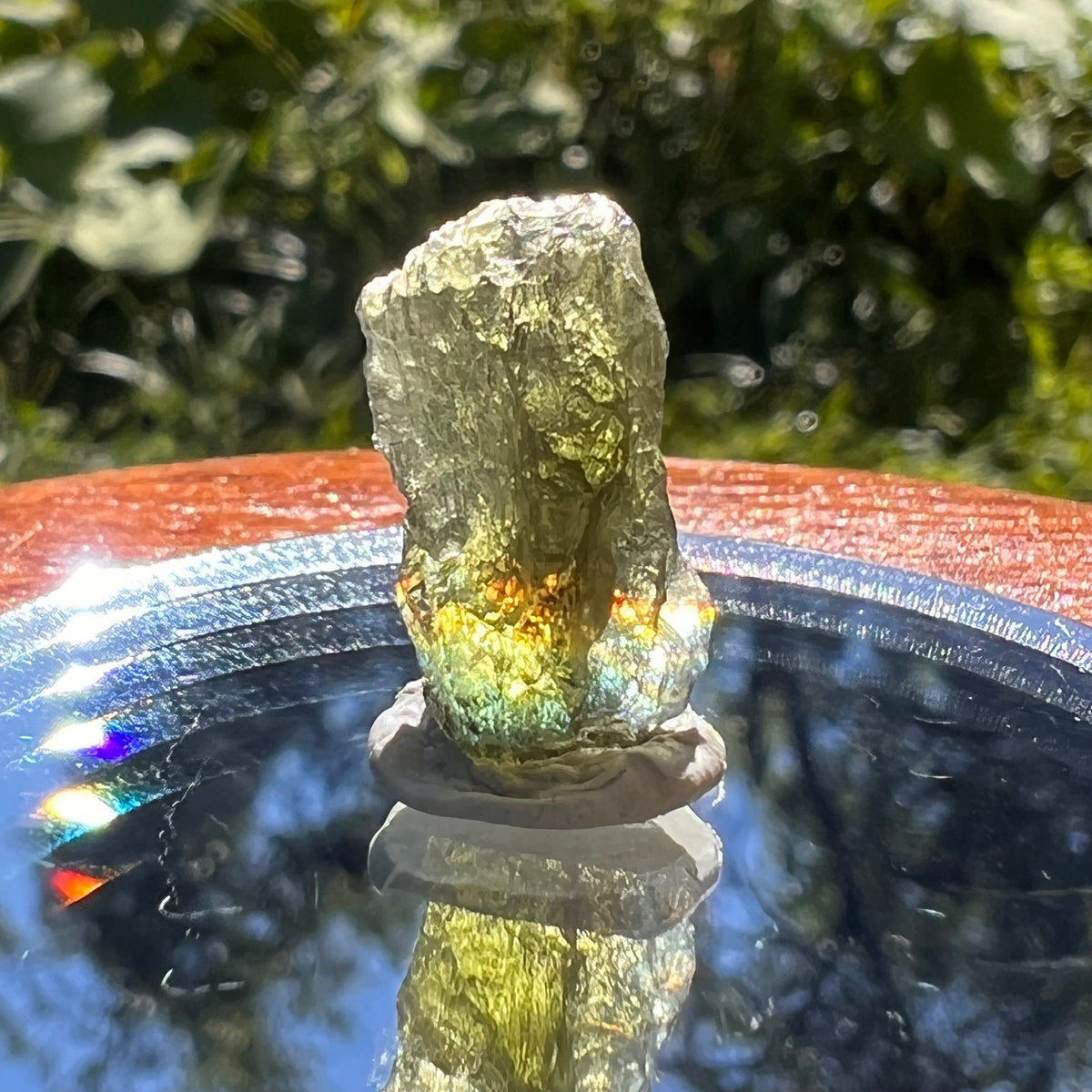 Moldavite 1.2 grams #1485-Moldavite Life