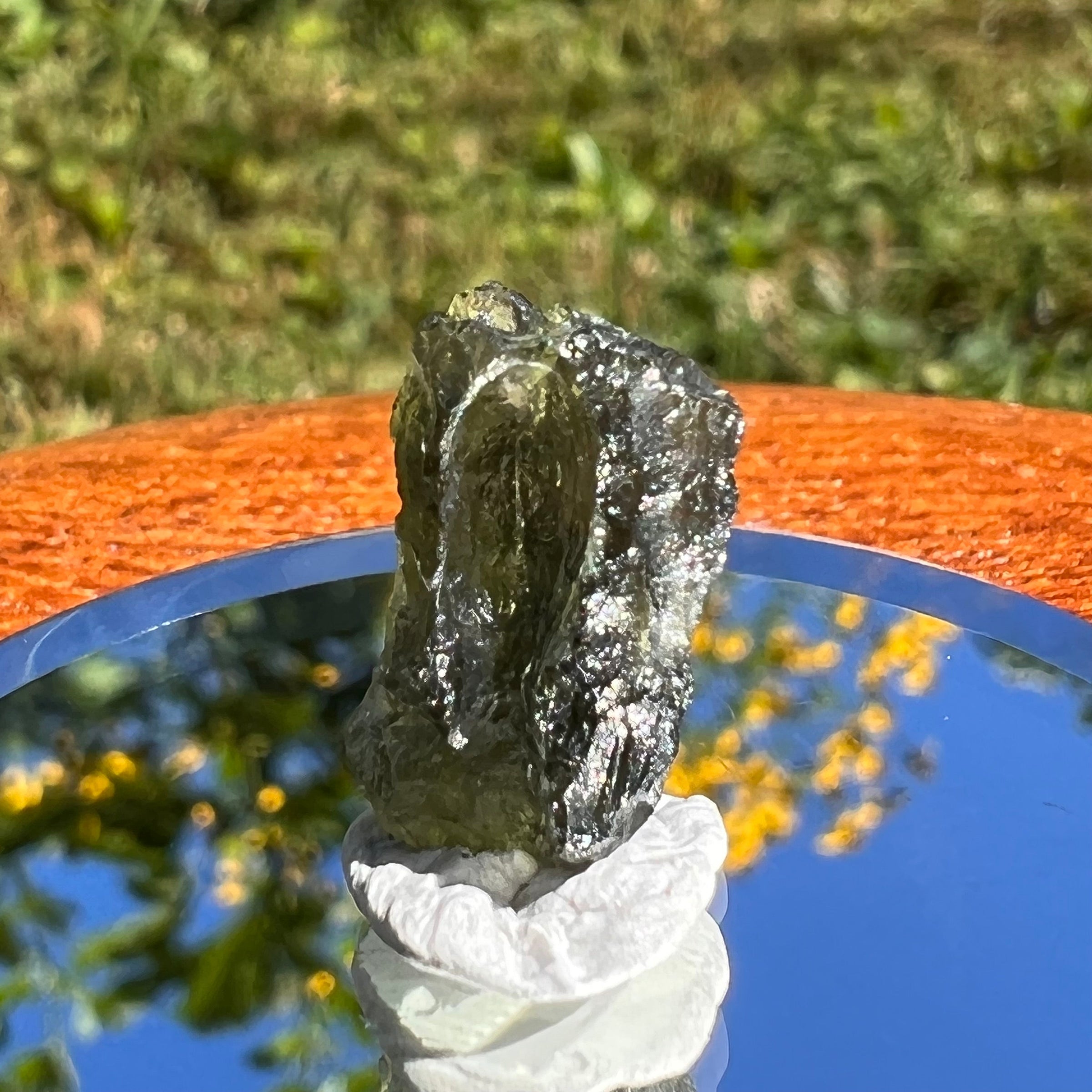 Moldavite 1.2 grams #1485-Moldavite Life