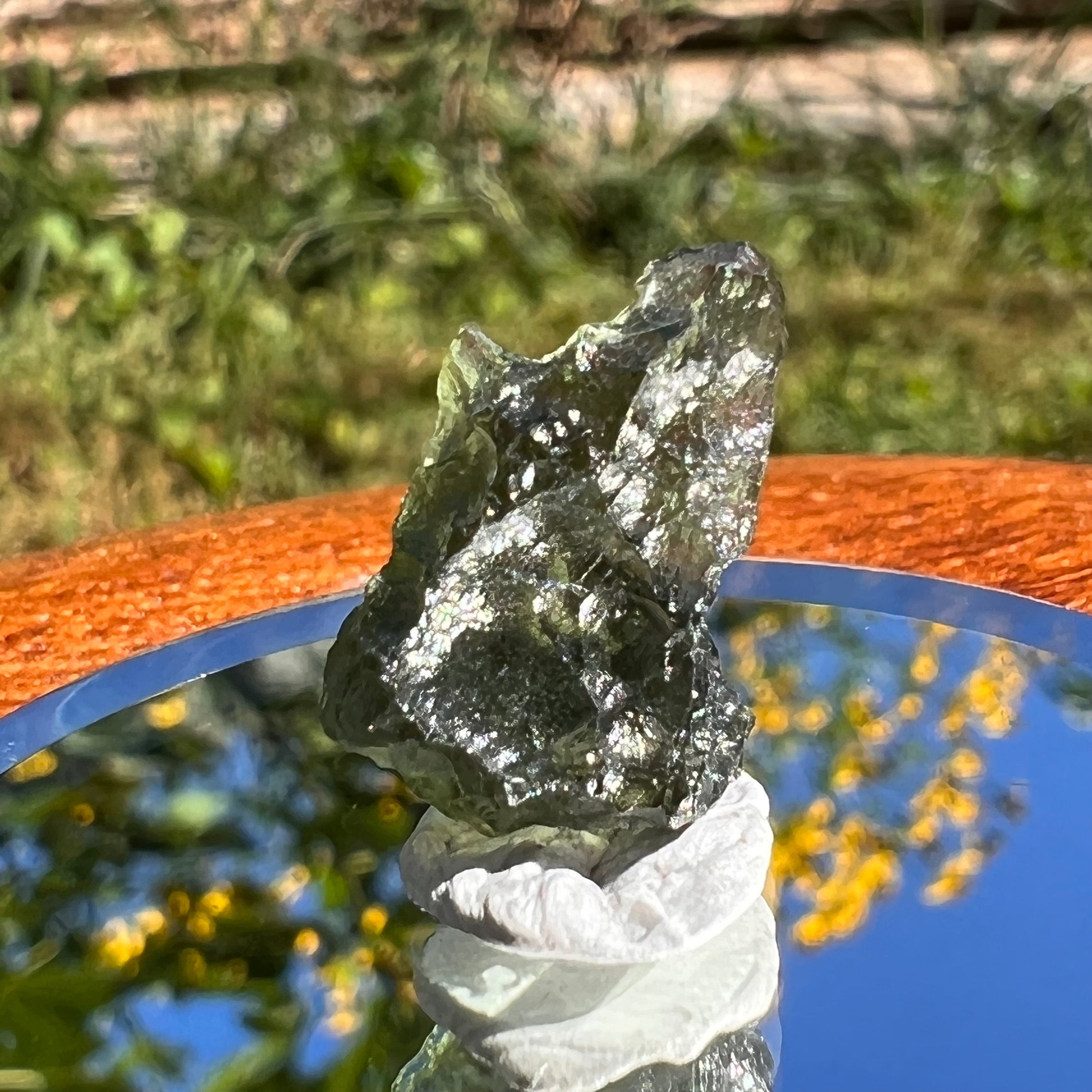 Moldavite 1.2 grams #1486-Moldavite Life