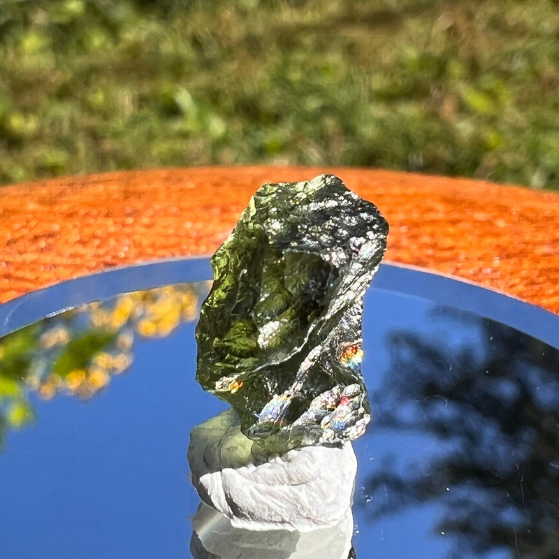 Moldavite 1.2 grams #1498-Moldavite Life
