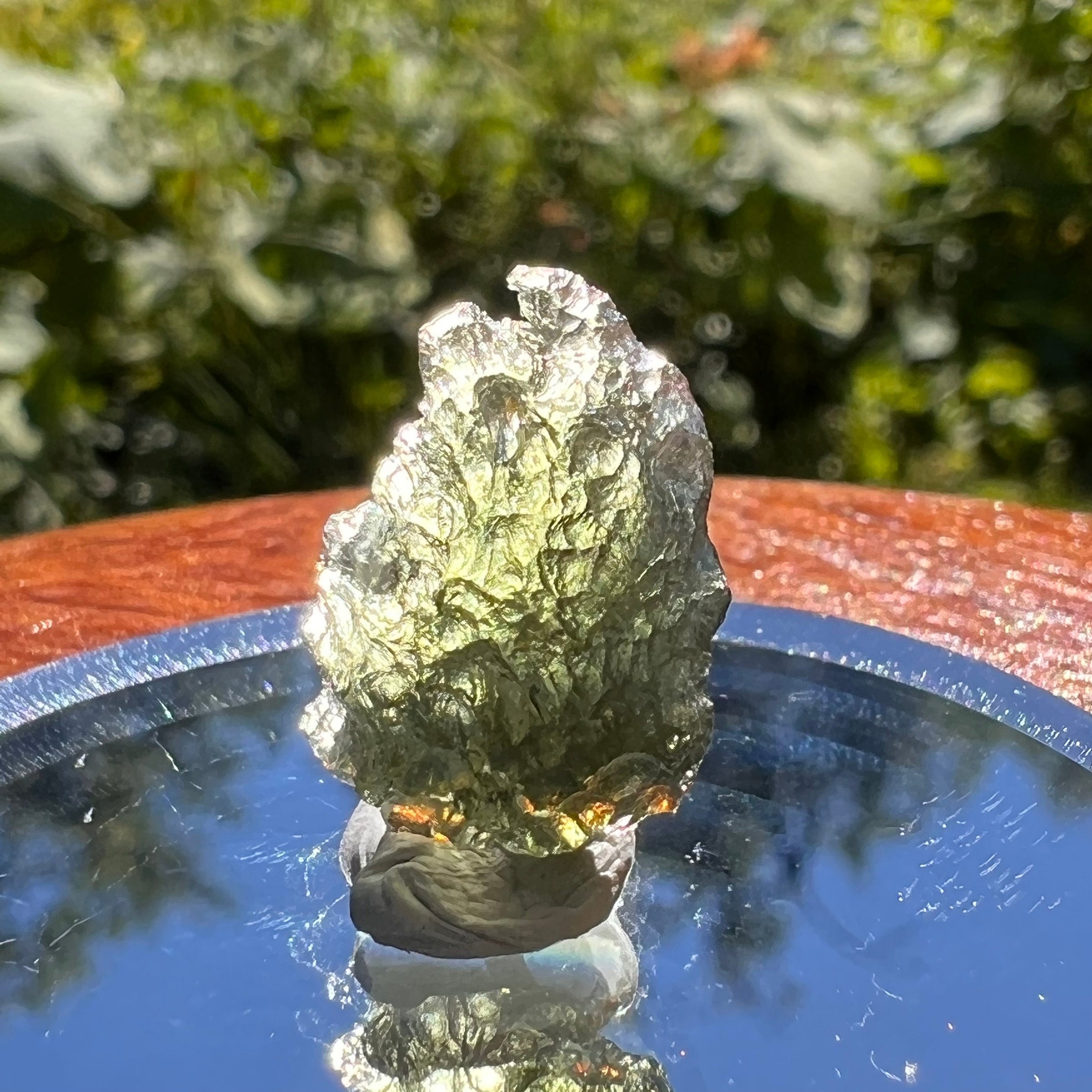 Moldavite 1.2 grams #1519-Moldavite Life