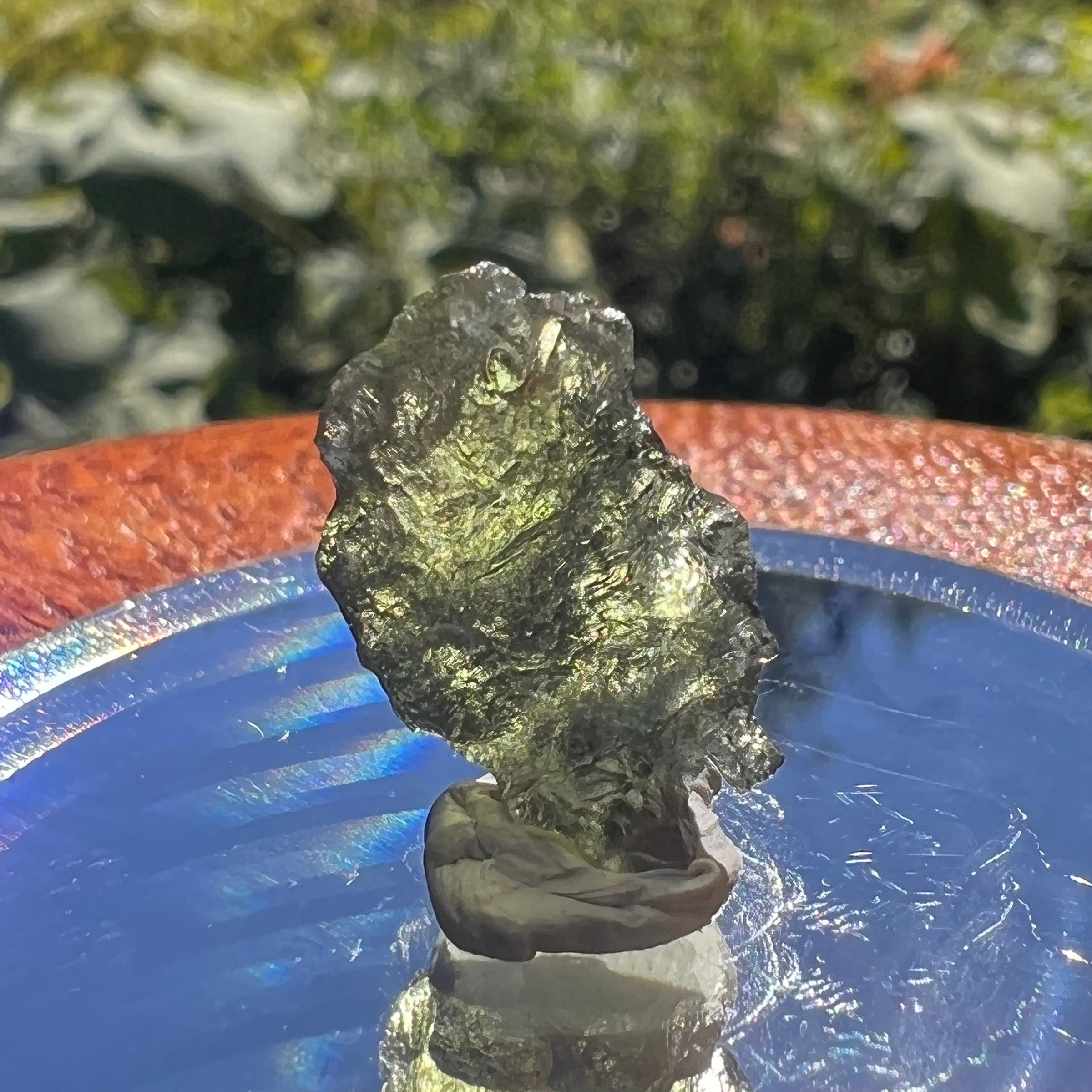 Moldavite 1.2 grams #1519-Moldavite Life