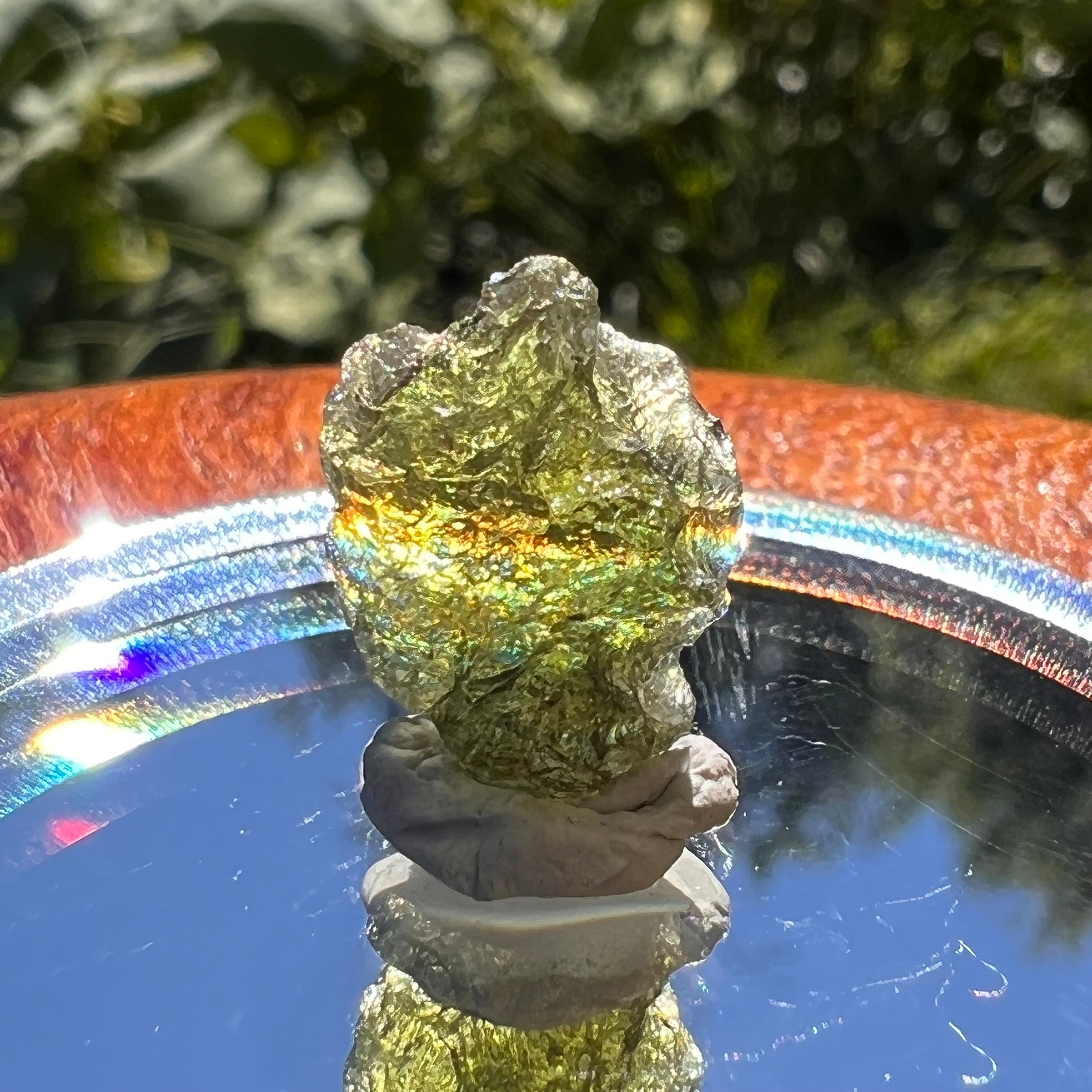 Moldavite 1.2 grams #1529-Moldavite Life