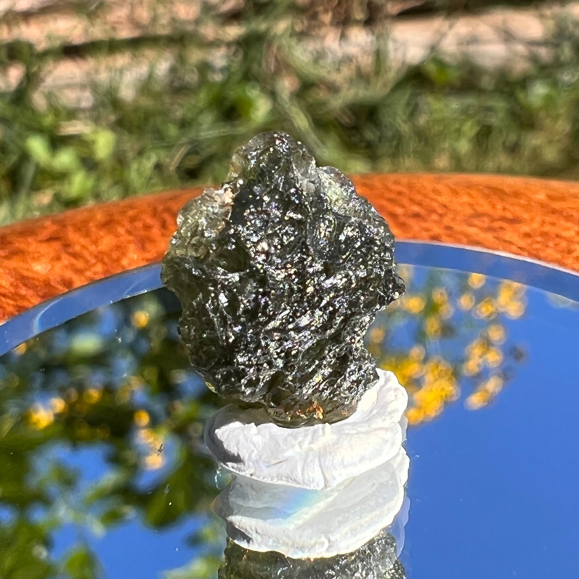 Moldavite 1.2 grams #1529-Moldavite Life