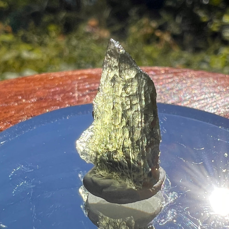 Moldavite 1.2 grams #1542-Moldavite Life