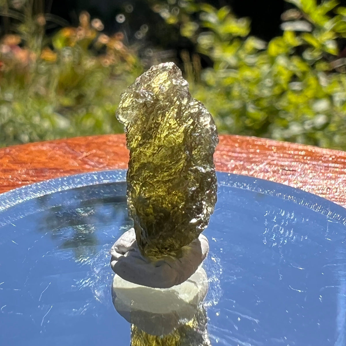 Moldavite 1.2 grams #1562-Moldavite Life