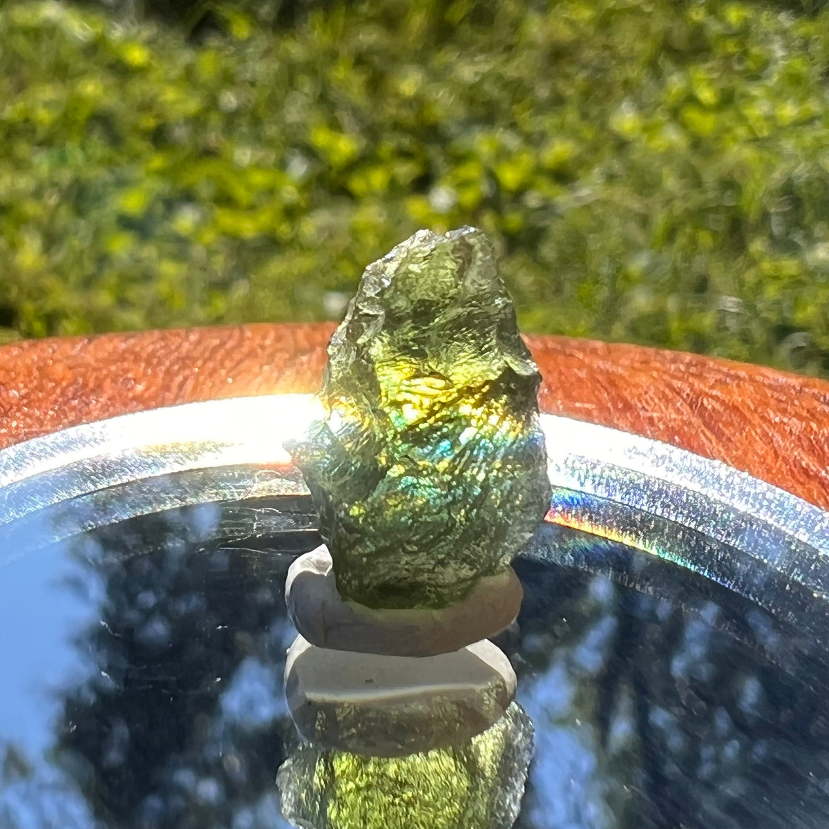 Moldavite 1.2 grams #1570-Moldavite Life