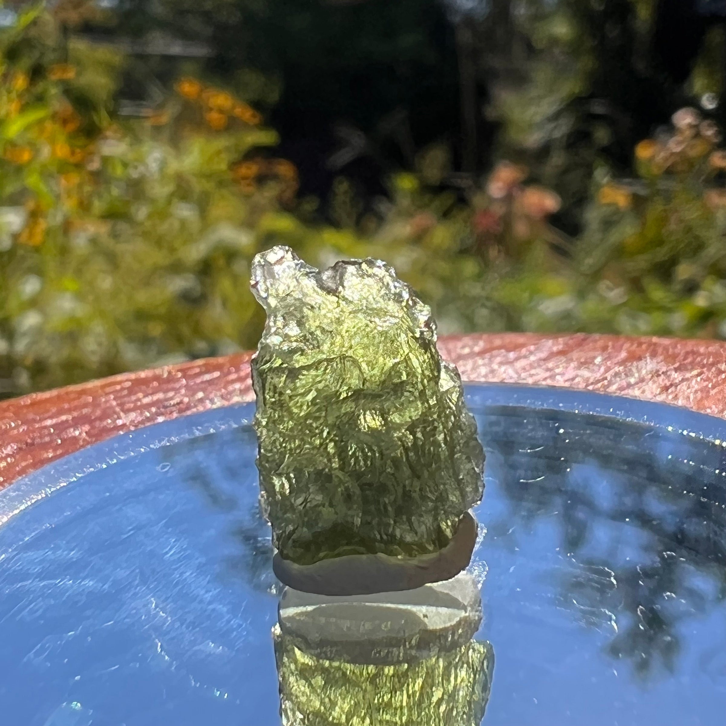 Moldavite 1.2 grams #1586-Moldavite Life