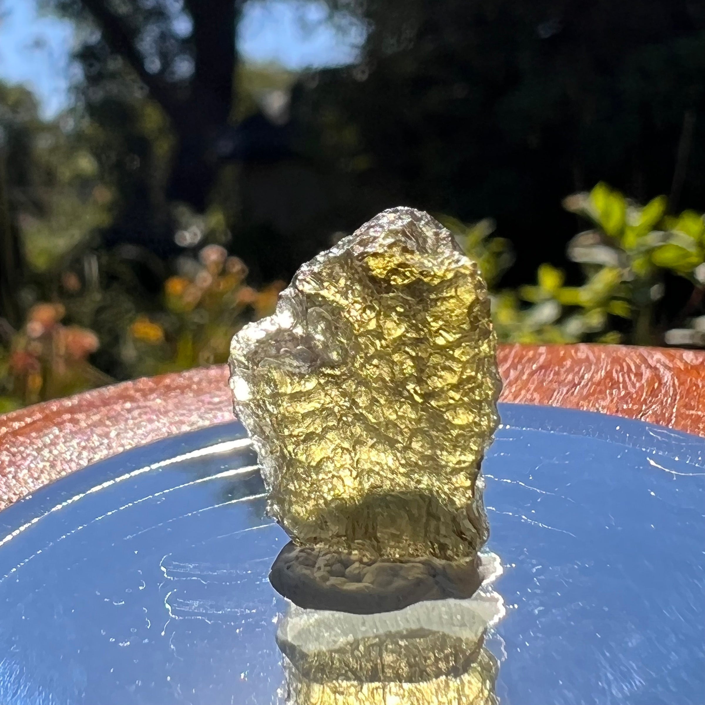 Moldavite 1.2 grams #1594-Moldavite Life