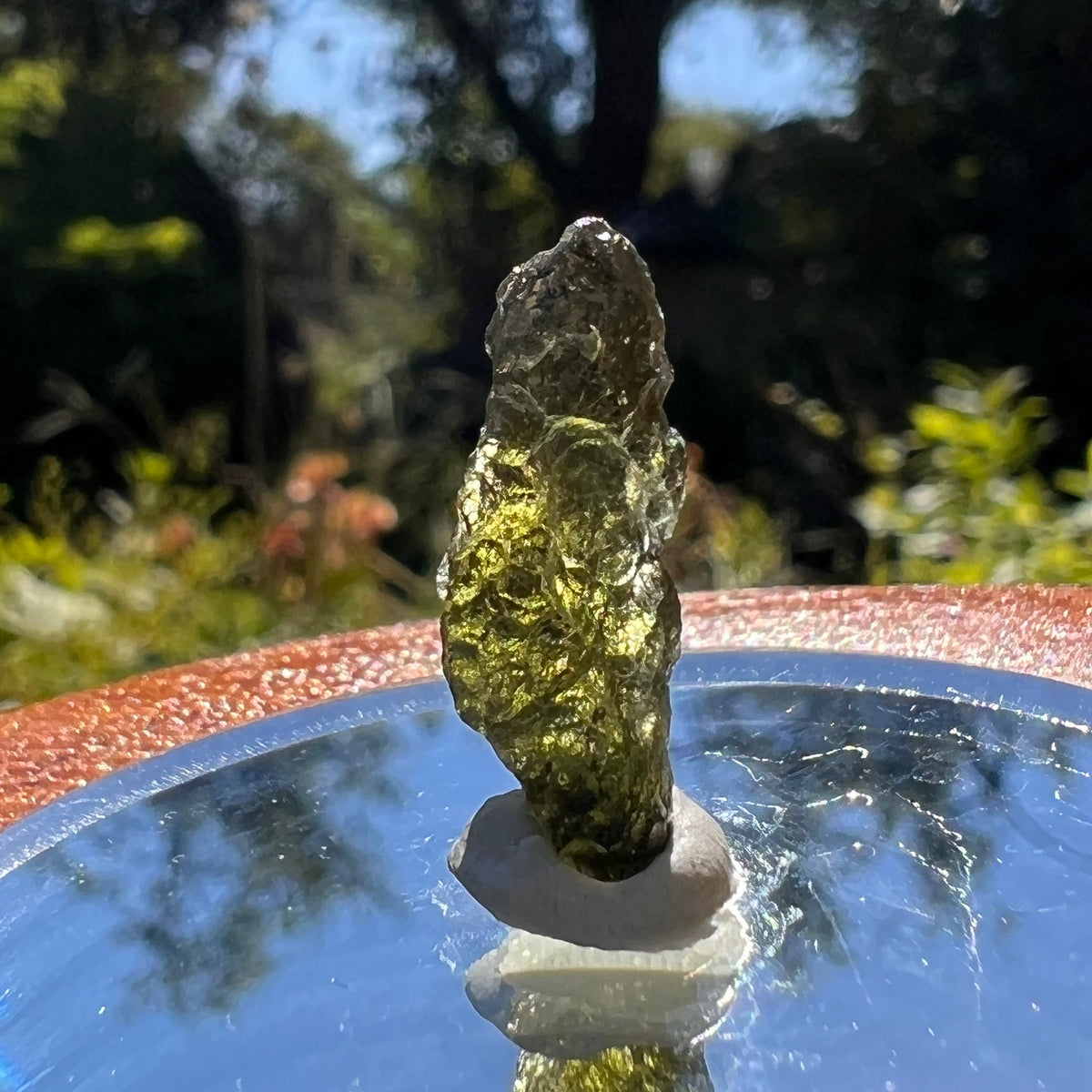 Moldavite 1.2 grams #1597-Moldavite Life