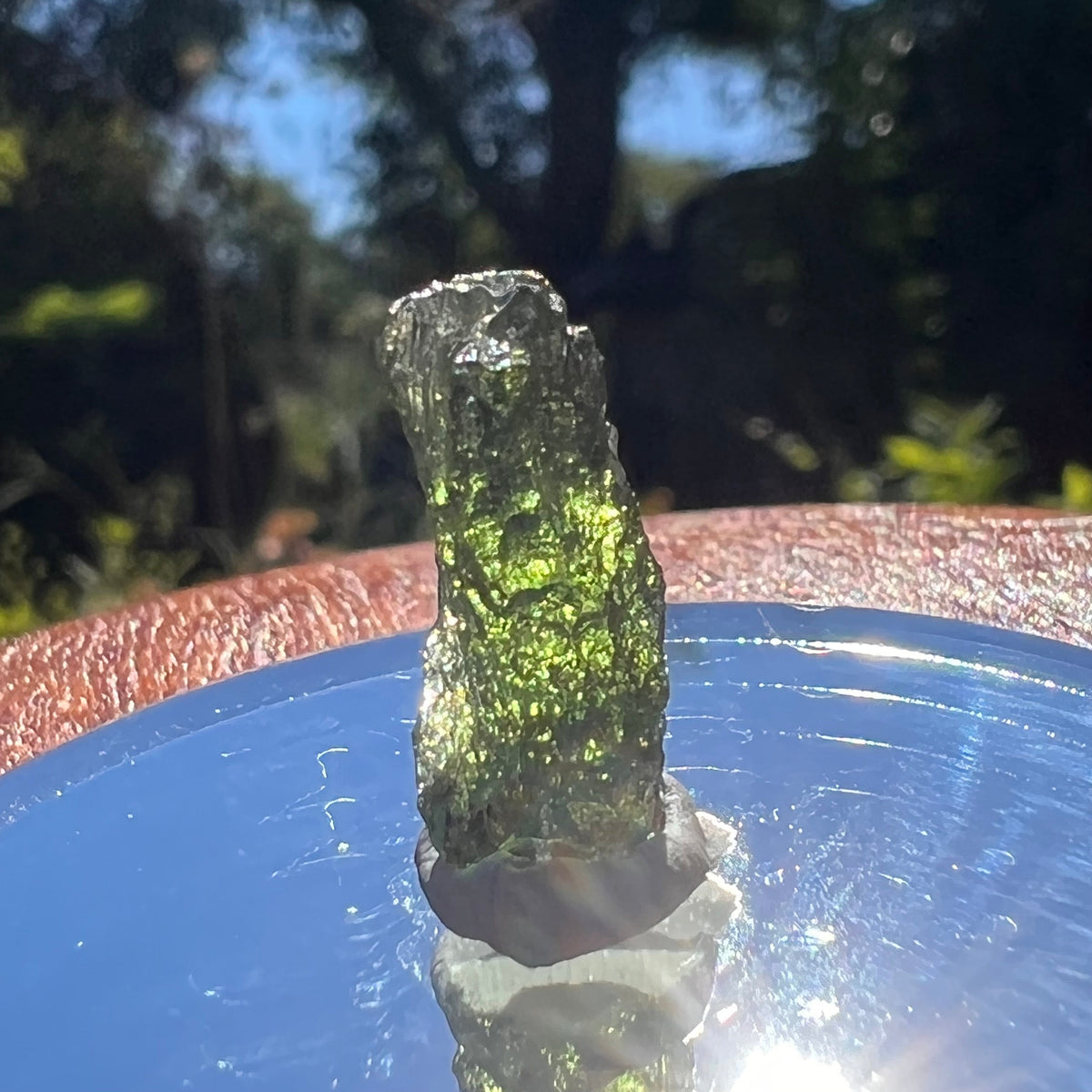 Moldavite 1.2 grams #1600-Moldavite Life